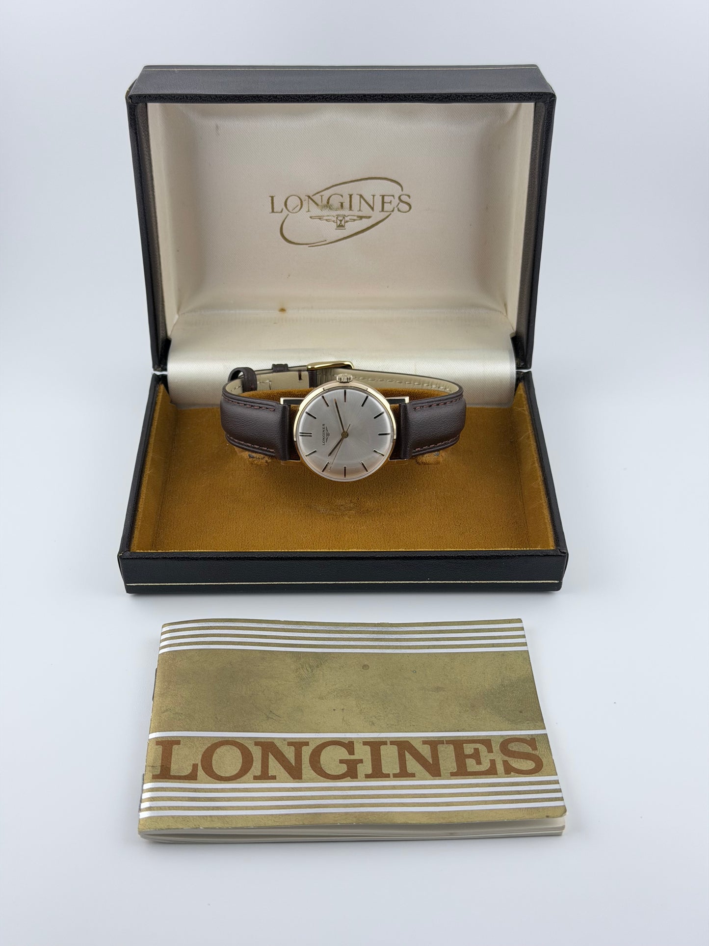 Longines Manual Wind - 9ct Solid Gold - 23040 - Box and Papers