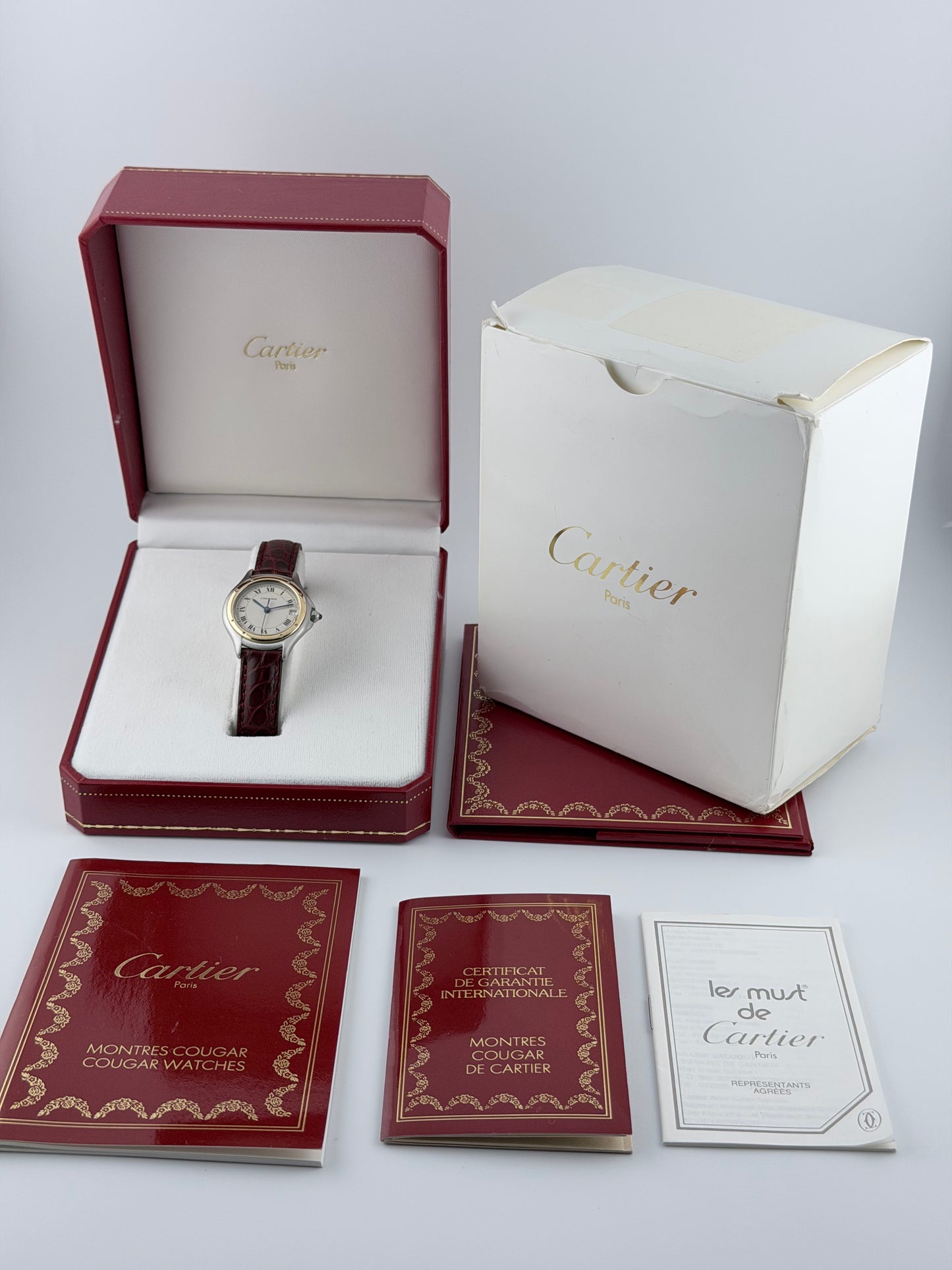 Cartier Panthere Cougar Quartz - 187906 - Ladies - Box & Papers!