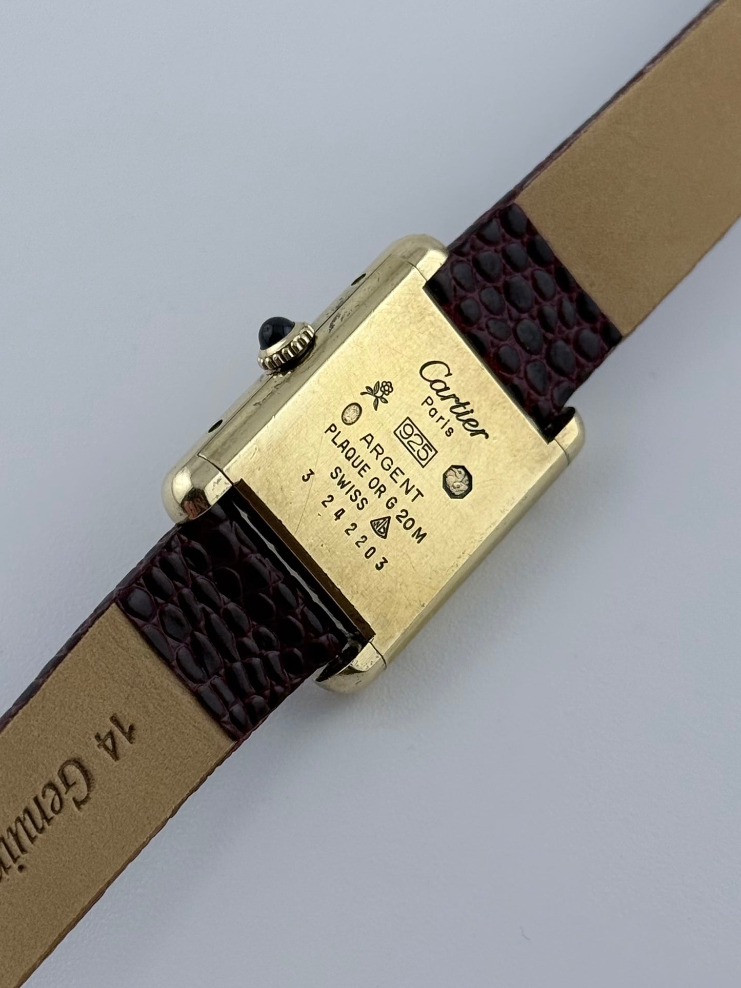 Cartier Must de Tank - Manual Wind - Ladies
