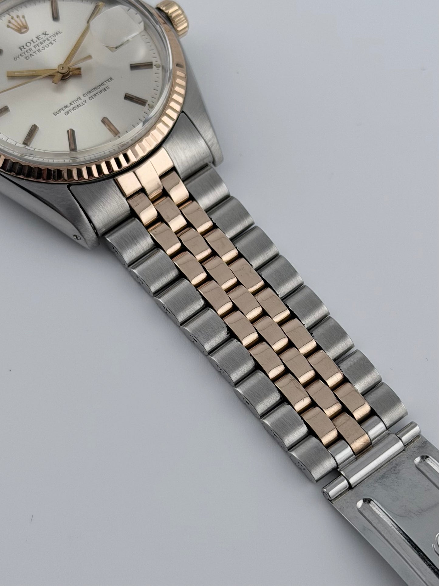 Rolex Datejust Oyster Perpetual - 1601 - Sigma Dial - 18k Rose Gold & Steel