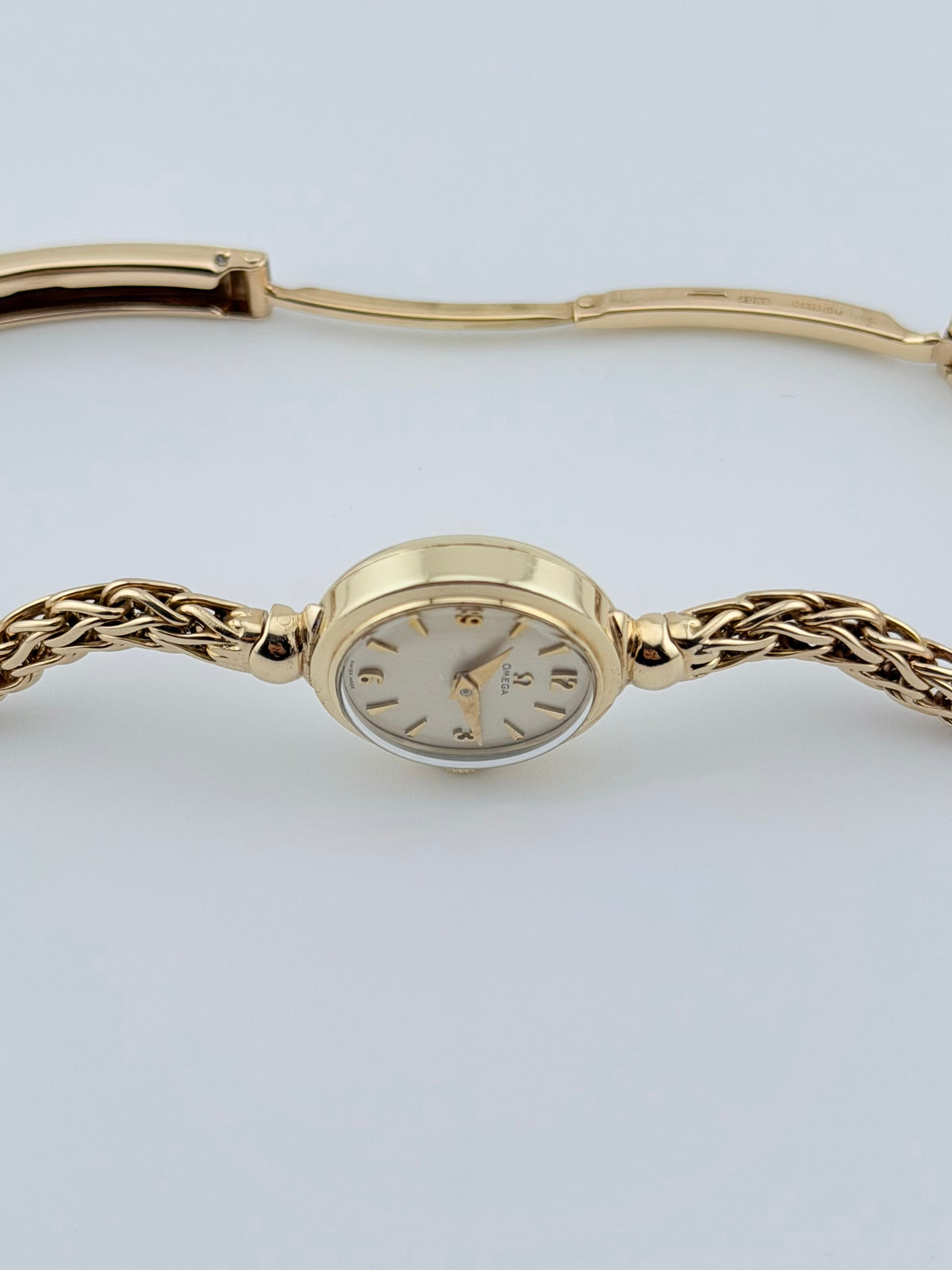 Omega 1958 Cocktail Watch 9ct Manual Wind - Ladies - with Box