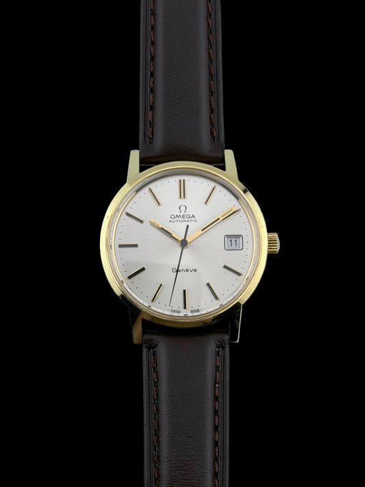 Omega Geneve Automatic Date - 166.0163 - Original Box And Papers