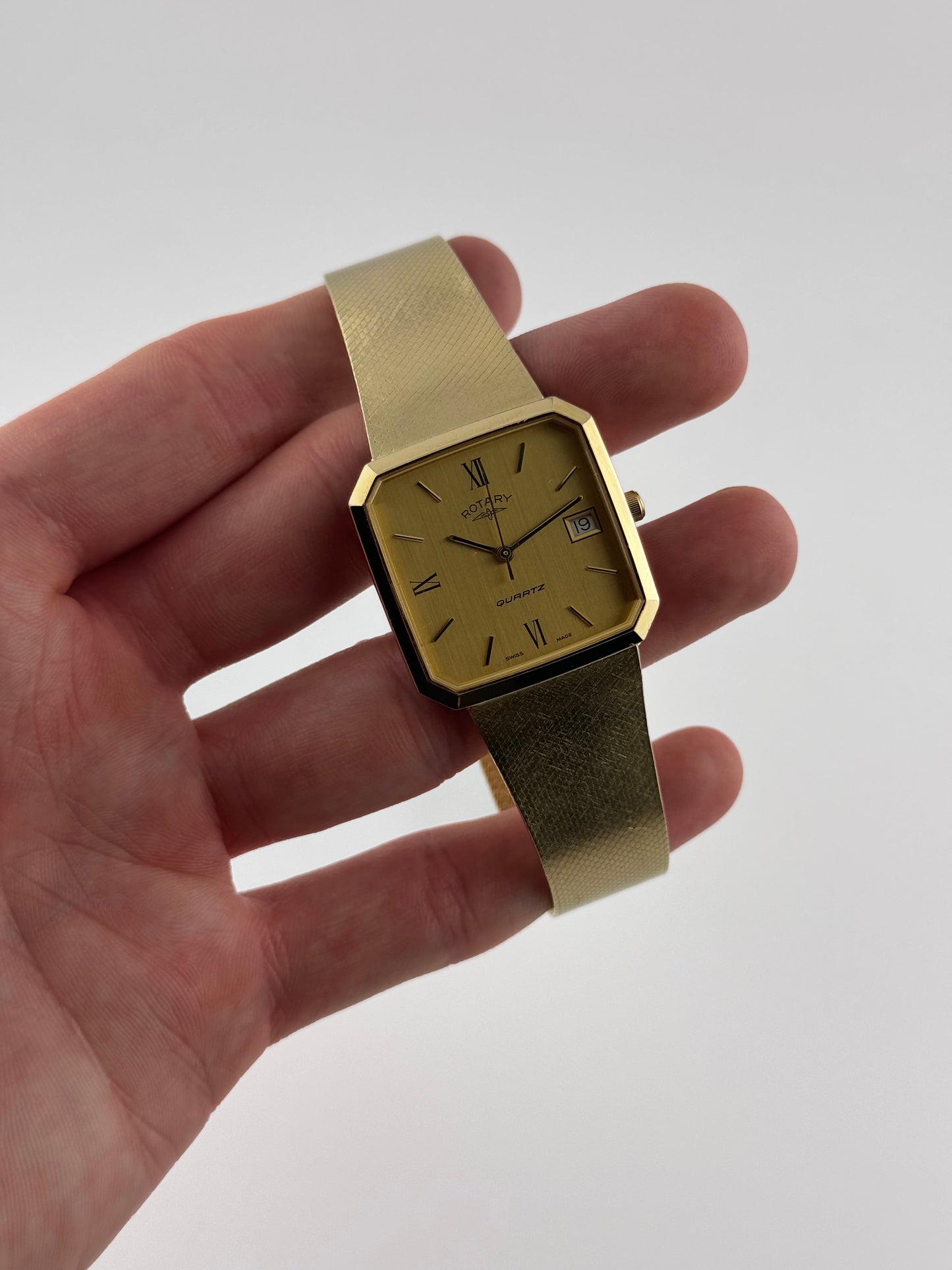 Rotary Quartz Date Dress Watch