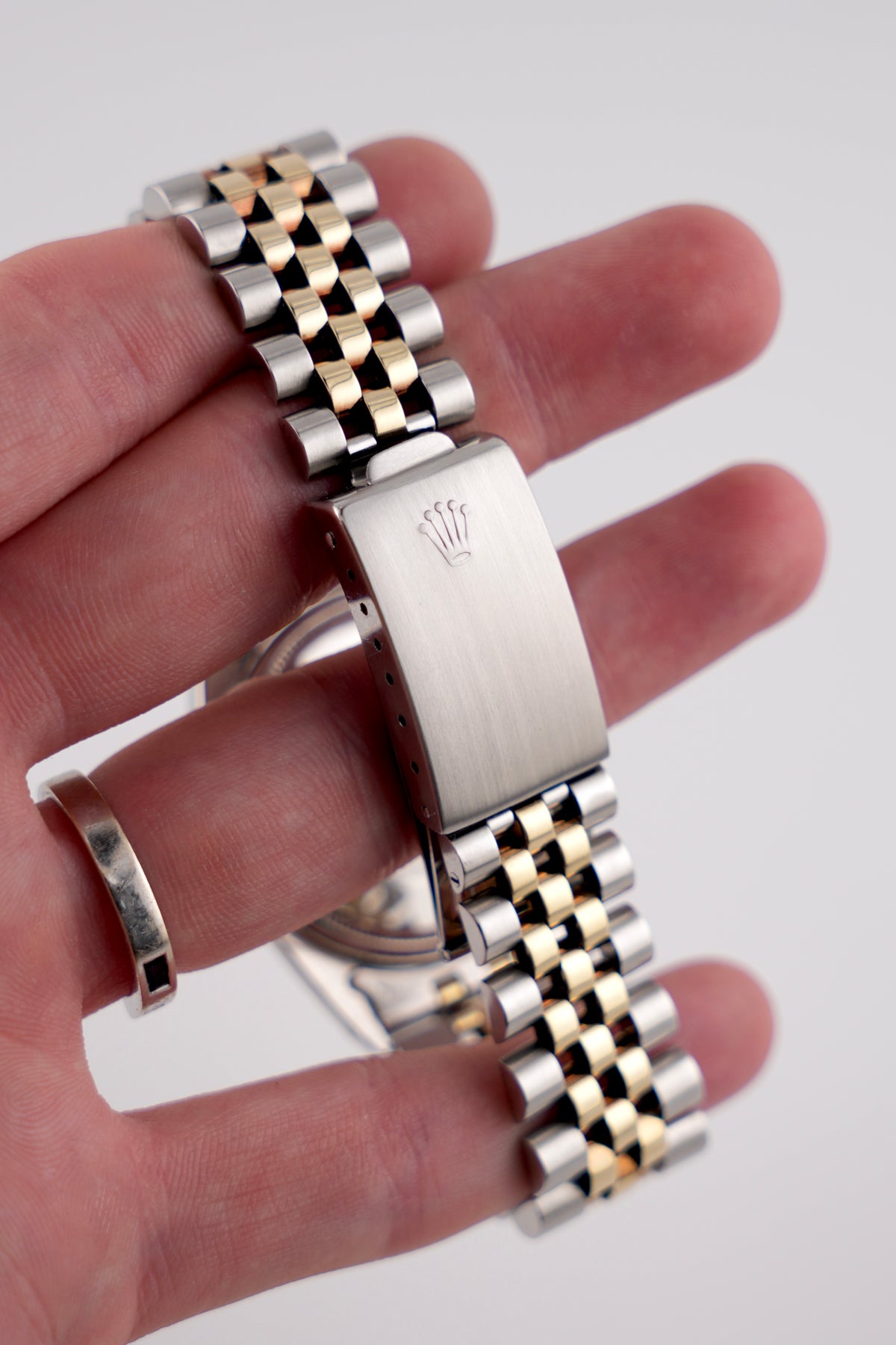 Rolex Datejust Oyster Perpetual 1601 Automatic - Two-Tone - Rare Havana Ghost Dial
