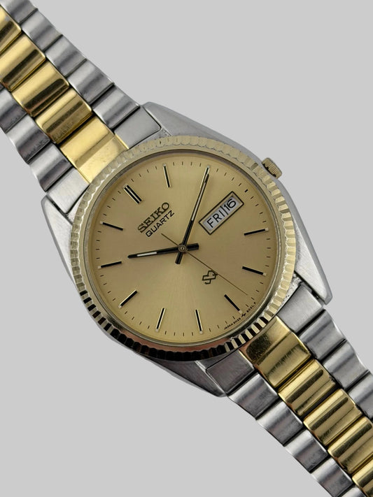 Seiko SQ Quartz Day-Date - 5H23-8020