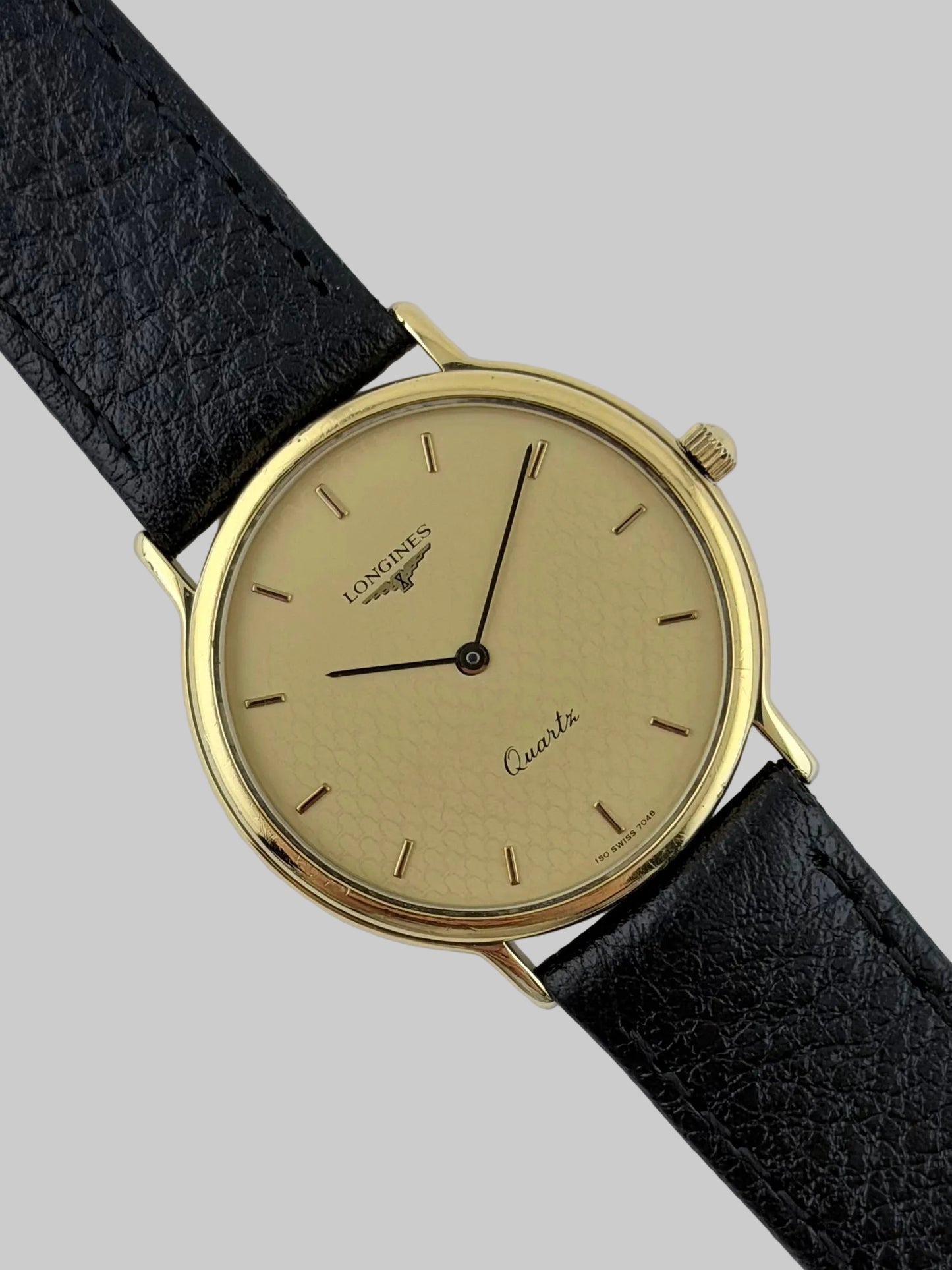 Longines Quartz Patterned Dial - 7048 -2