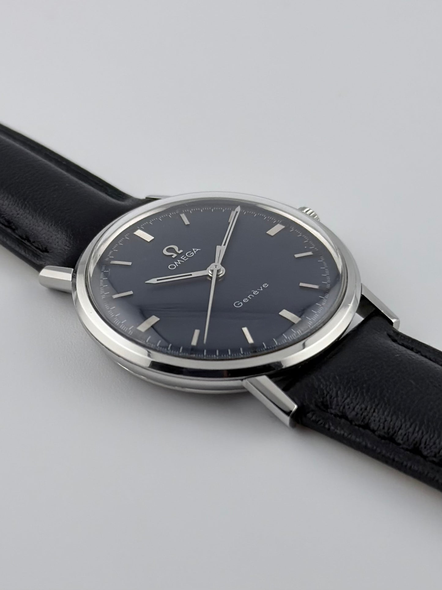 Omega Geneve Manual Wind - Rare Blue Dial - 131.019SP