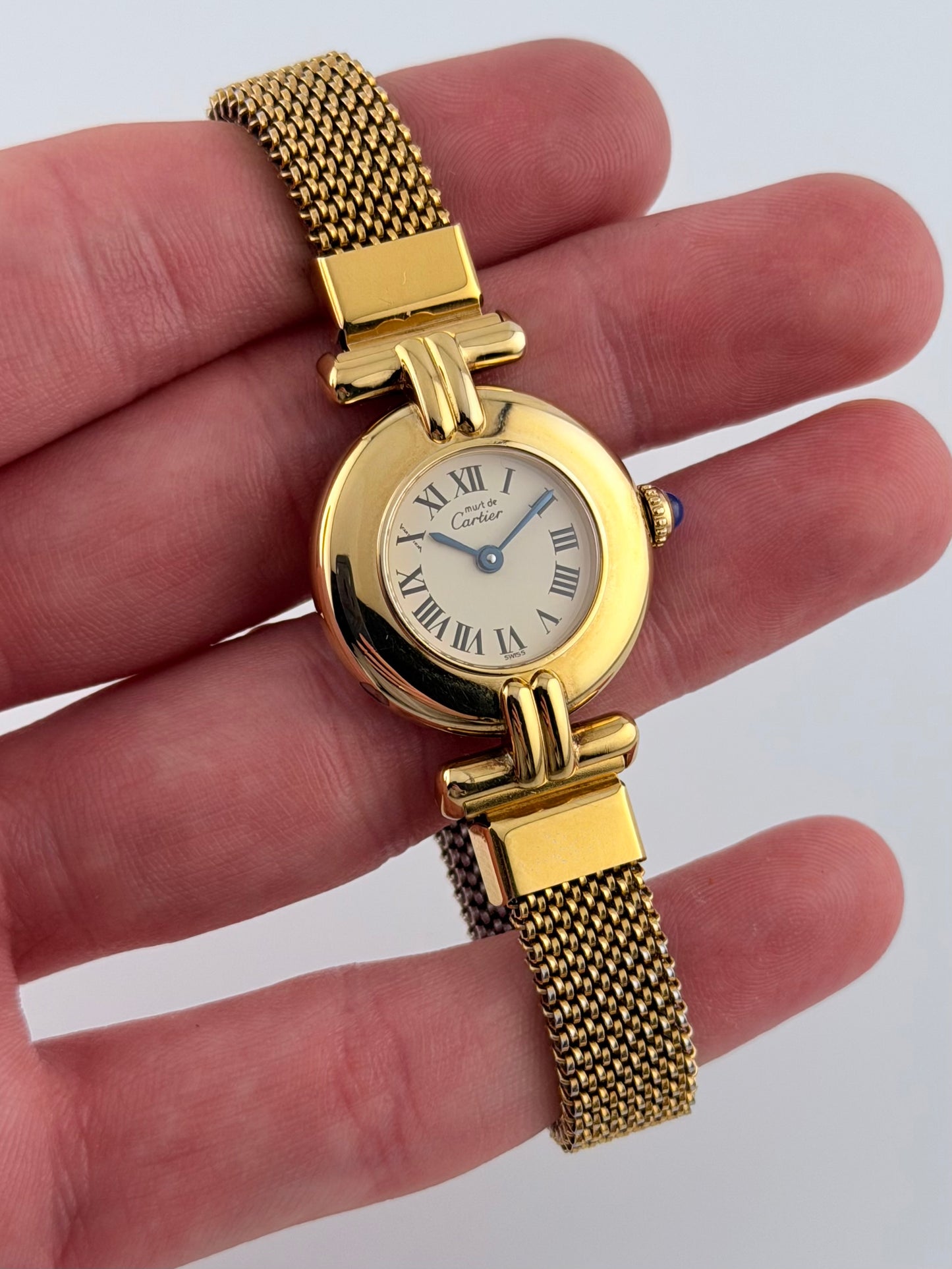 Cartier must de Colisee Quartz - 590002 - Ladies - Original Box