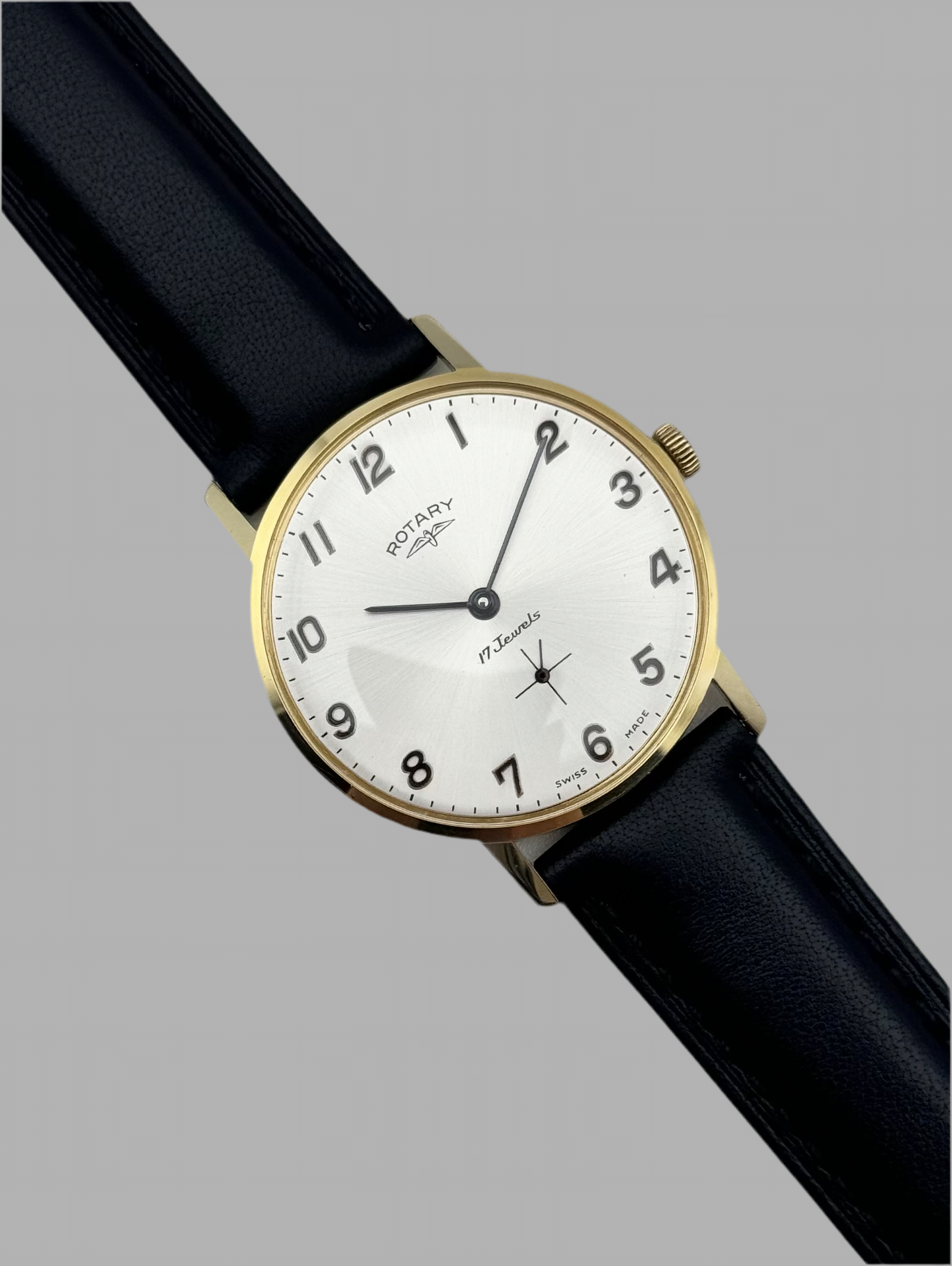 Rotary Manual Wind Sub Seconds 1970s