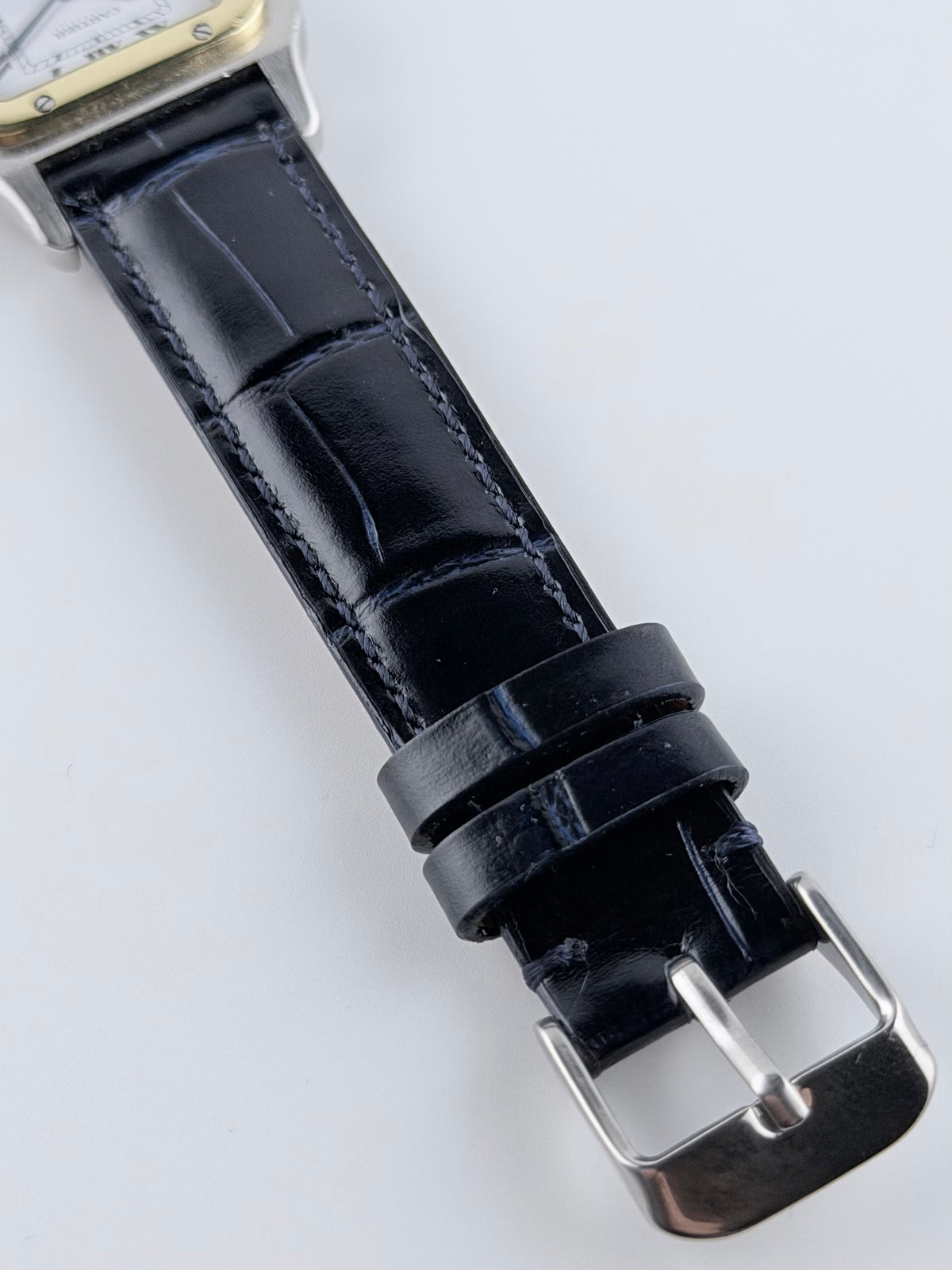 Cartier Santos Carree Automatic Date - Bi Metal - 2961