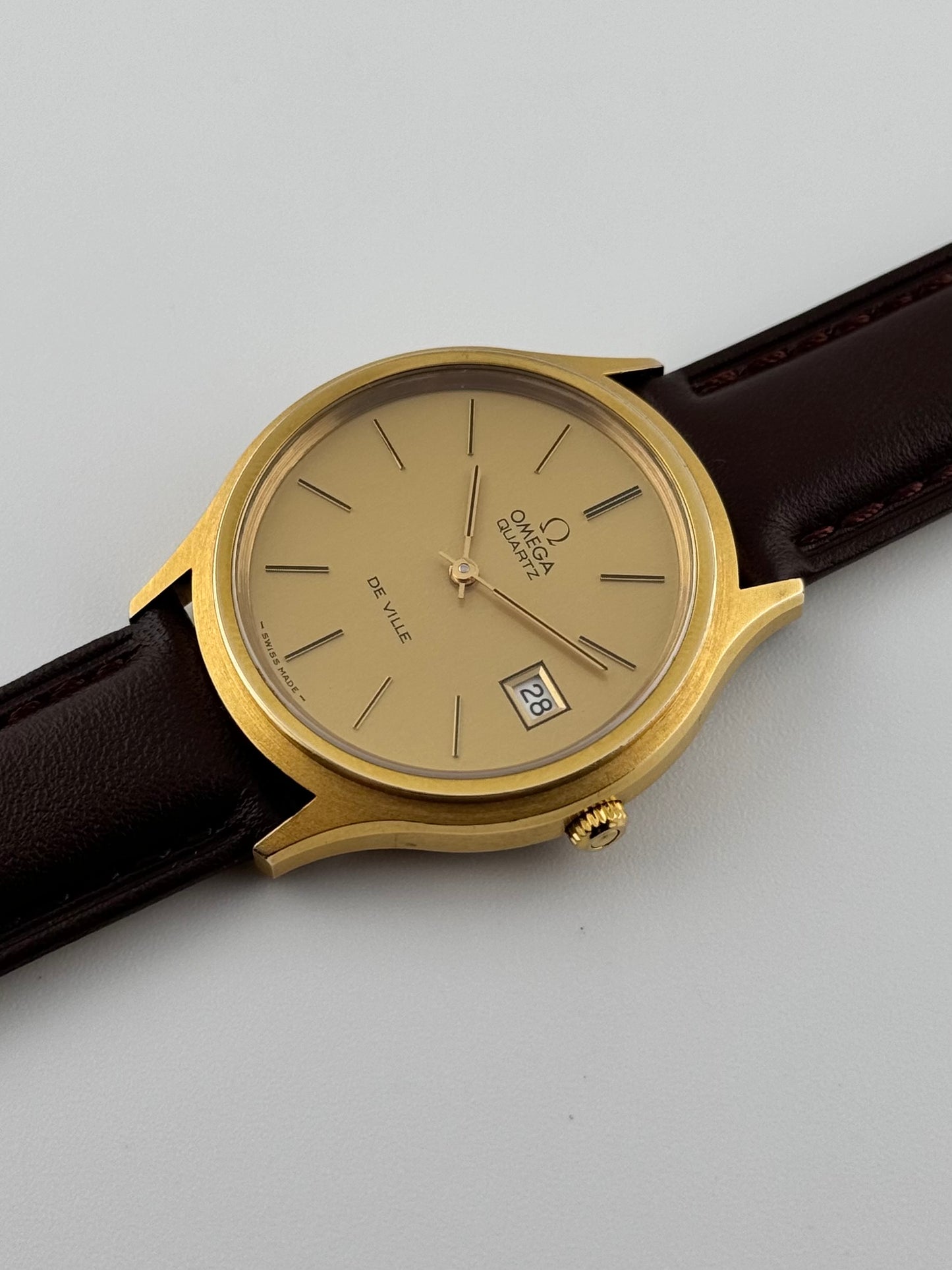 Omega DeVille Quartz Date - 192.0027 - Near New Old Stock