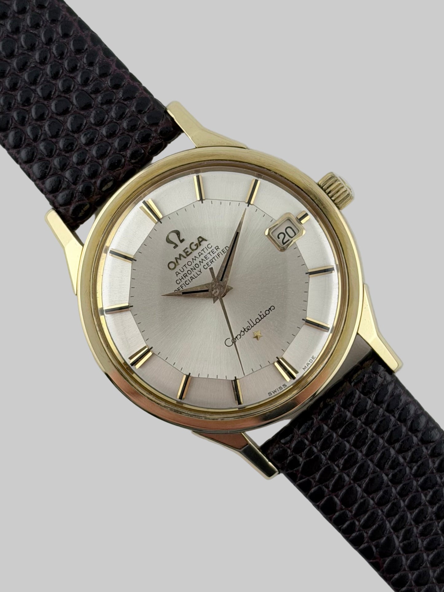 Omega Constellation Automatic Pie-Pan - Rare 18ct Gold - 168.005
