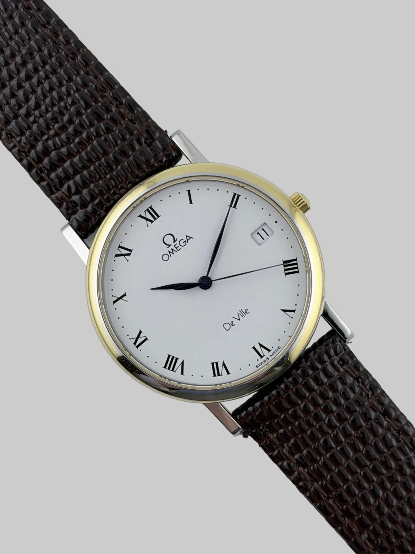 Omega De Ville Quartz - 18ct gold and steel - 196.2432