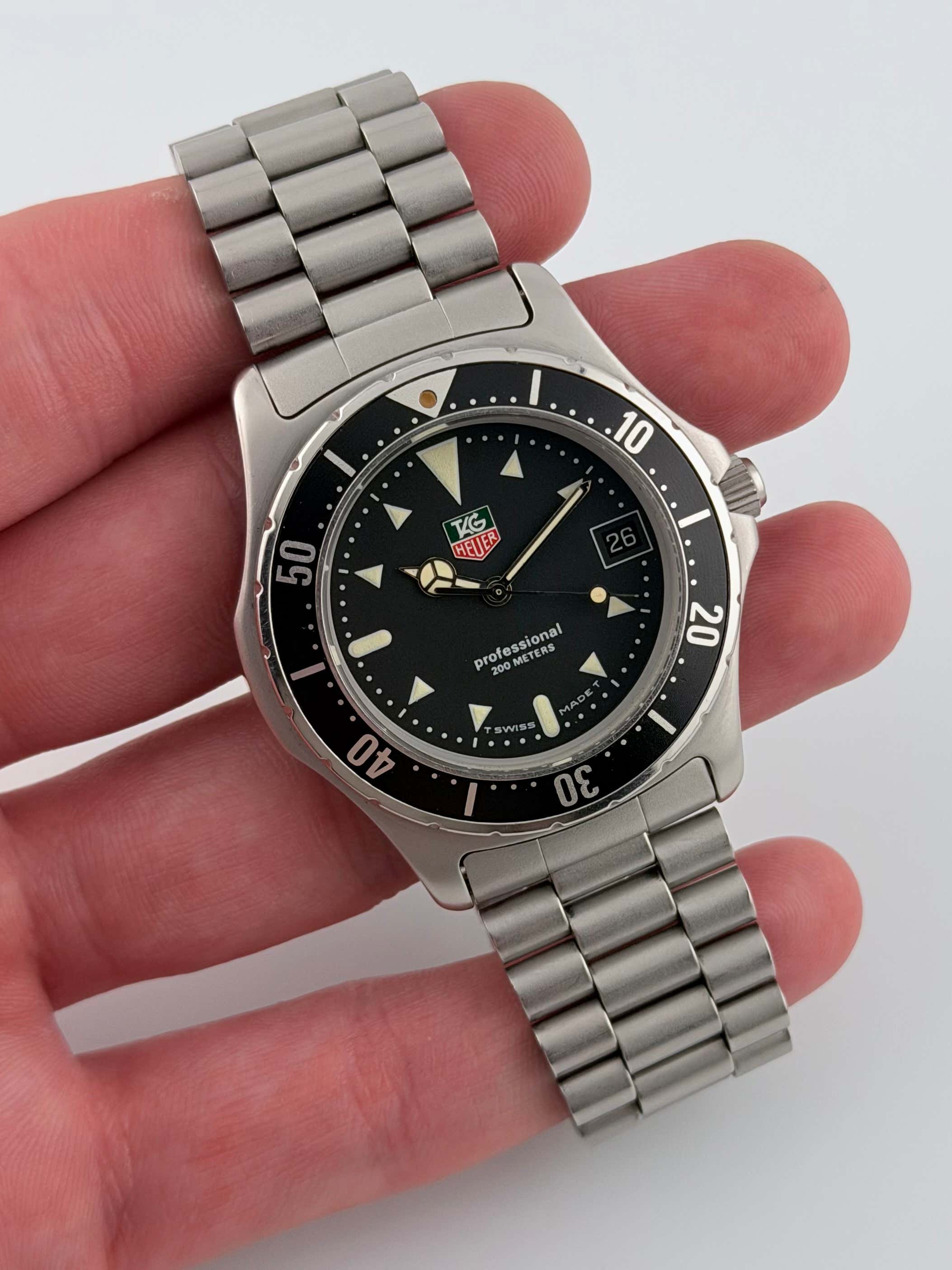 Tag Heuer Professional 200m Quartz Date - 973.006F – The Wrist Watcher