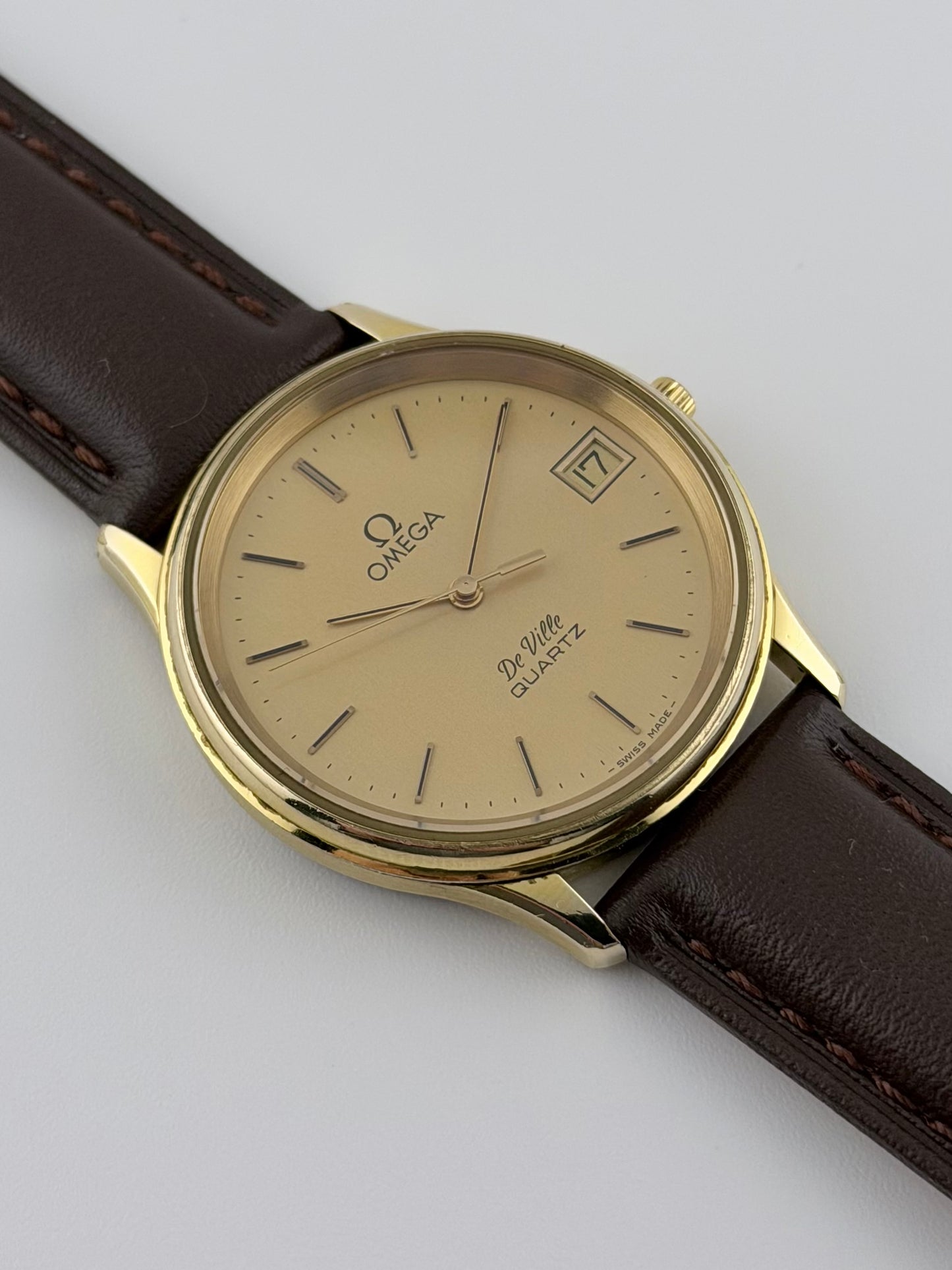 Omega De Ville Quartz Date 196.0164