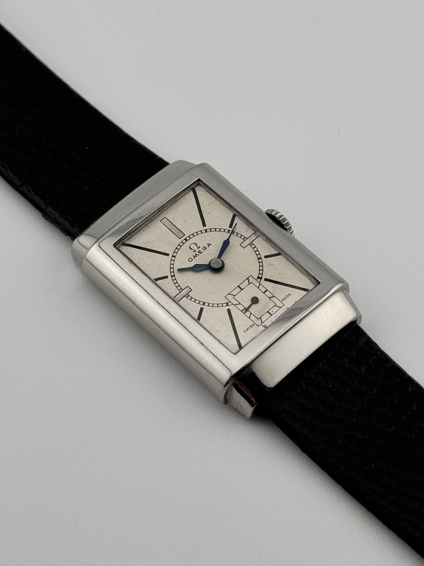Omega Tank Sub Seconds Manual Wind - 1930s - Incredibly Rare