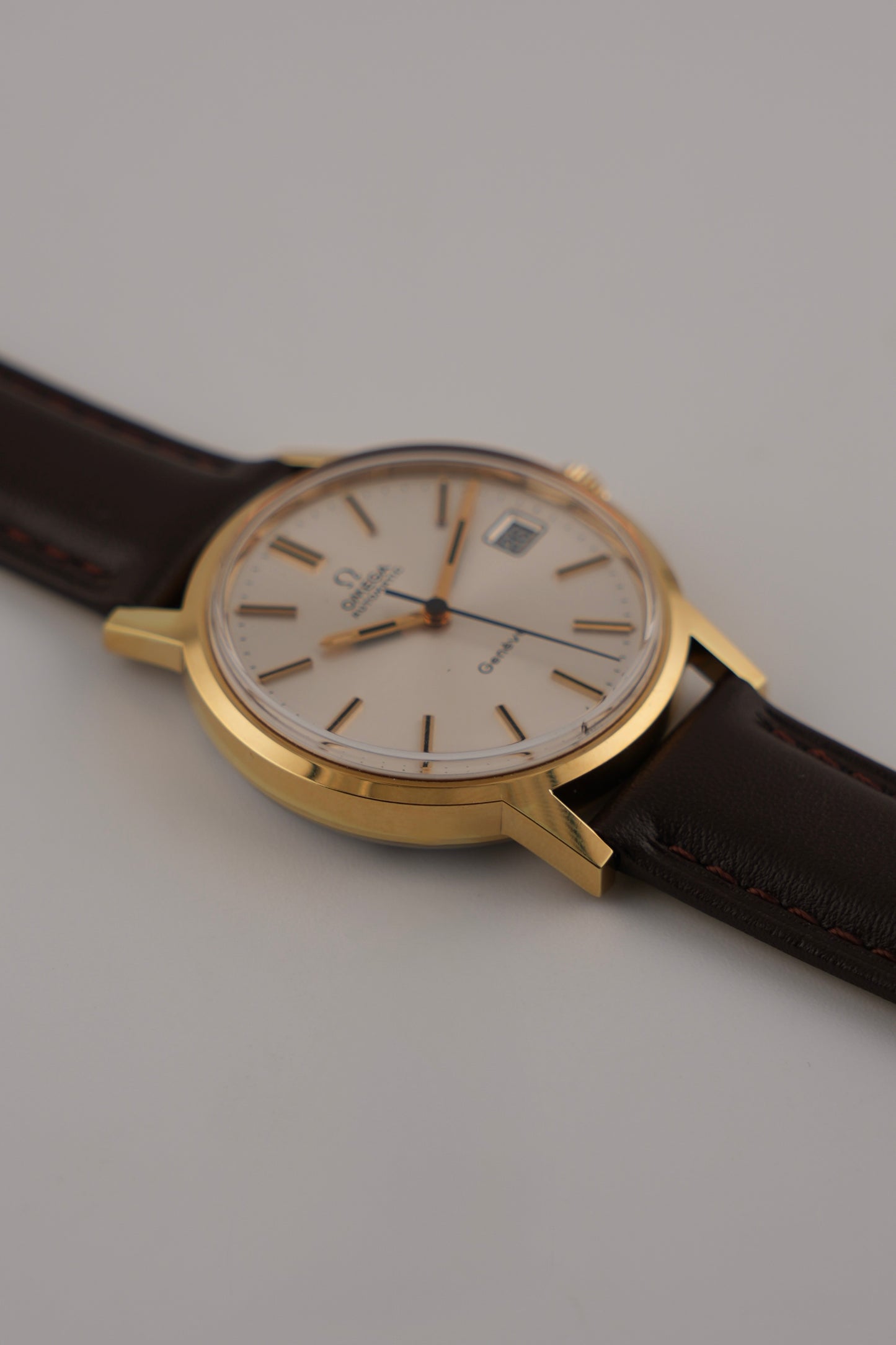 Omega Geneve Automatic Date - 166.0163 - Original Box And Papers