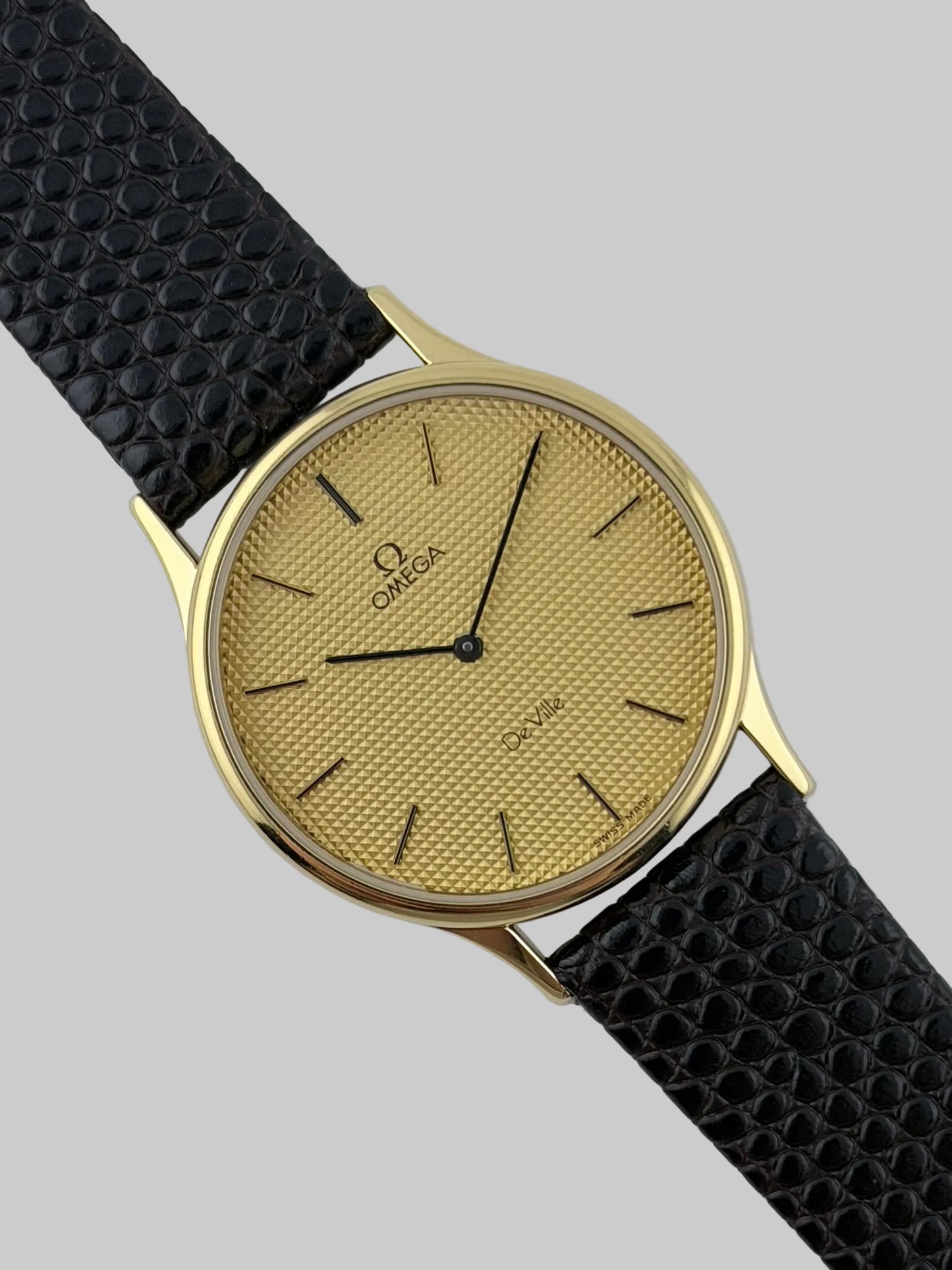 Omega De Ville Quartz 191.0130.1 - Hobnail Dial