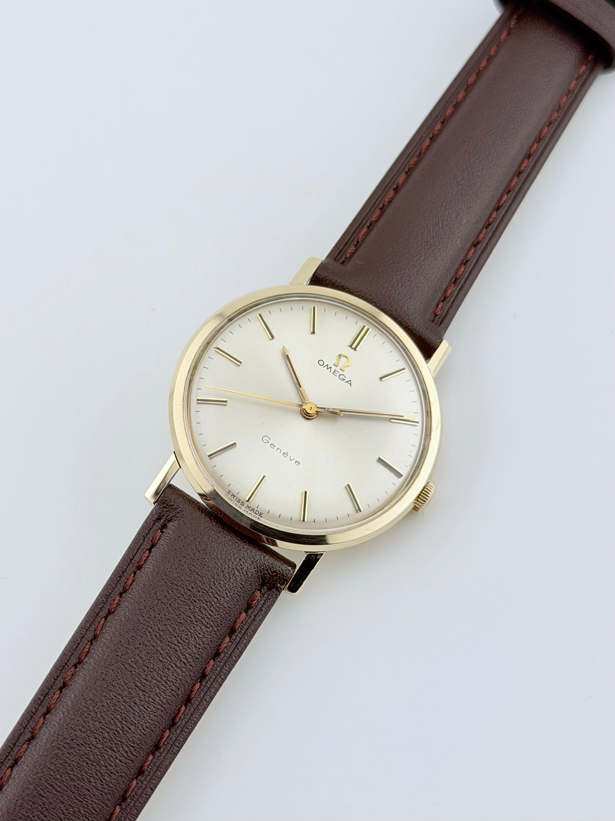 Omega Geneve Manual Wind 9ct Gold 131.25016