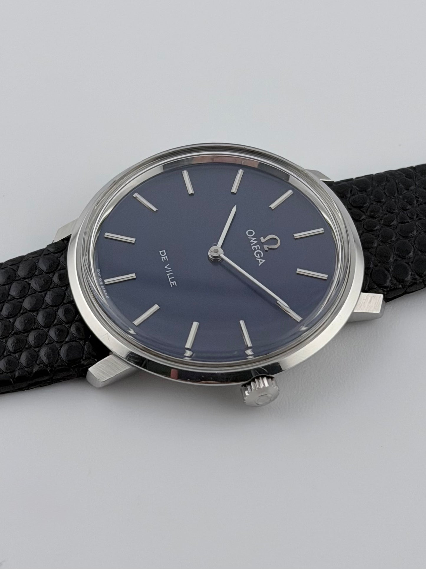 Omega De Ville Manual Wind - 115.0001 - Blue Dial