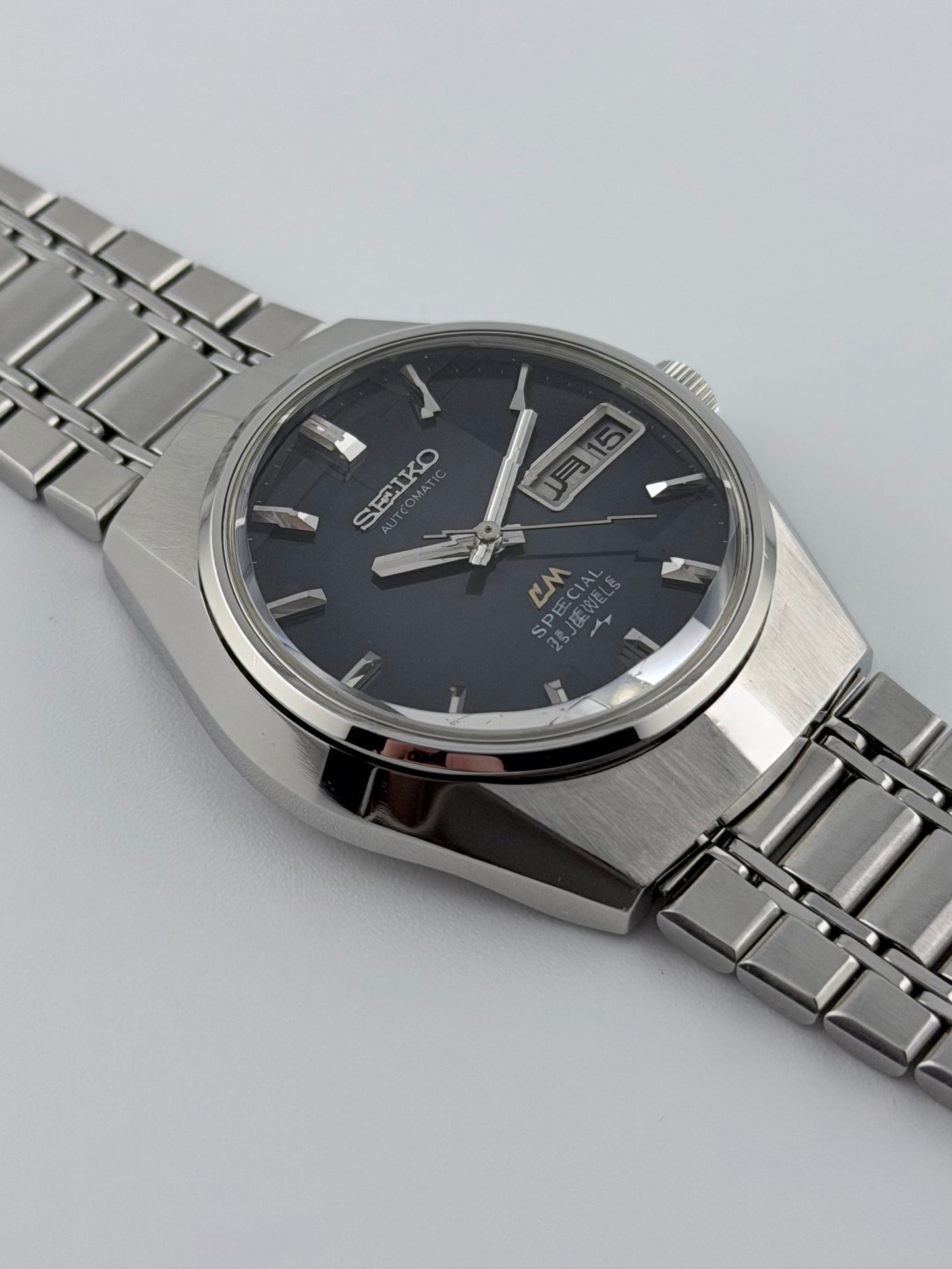 Seiko Lord Matic Special - 5216-7090 - JDM - Faceted Crystal - Rare