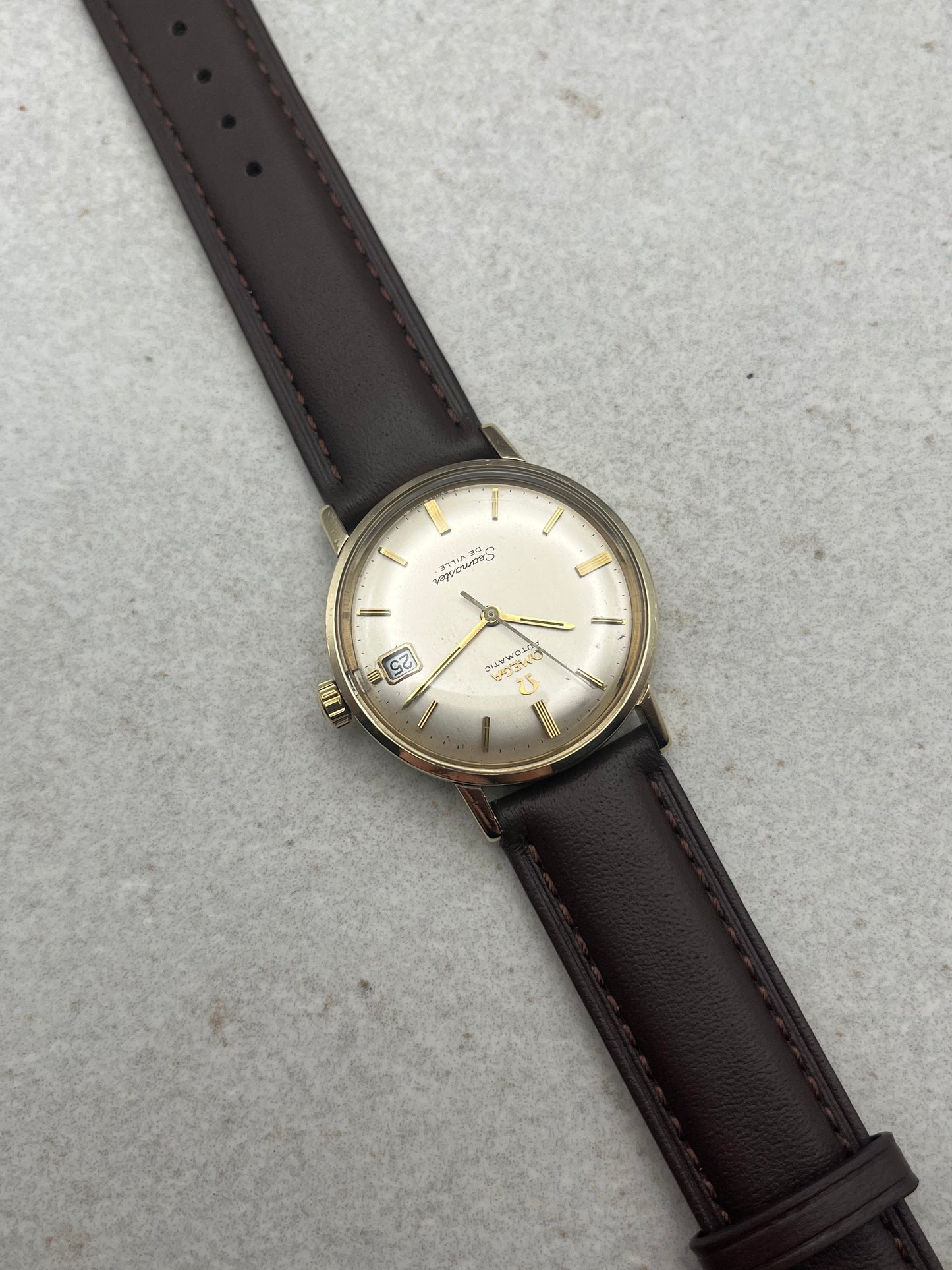 Omega Seamaster DeVille Automatic 9ct Solid Gold 166.020