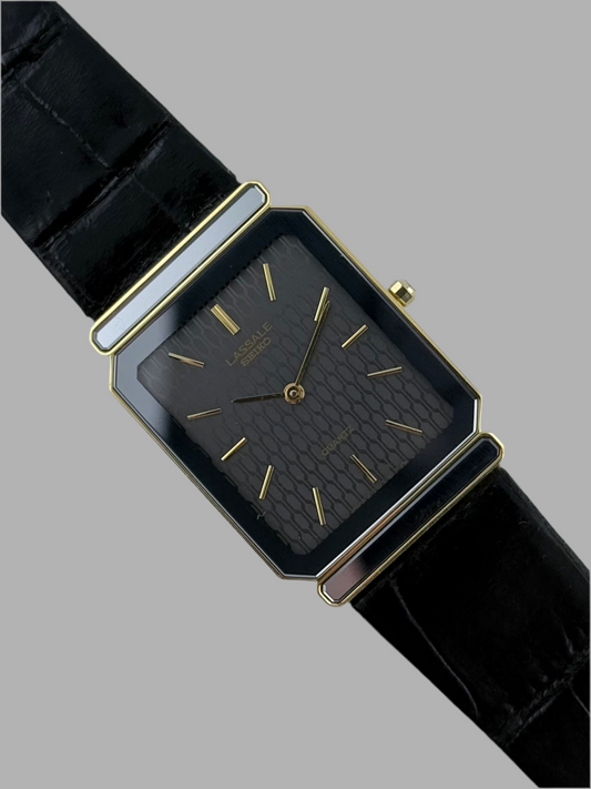 Seiko Lassale Tank Quartz 7750-5089 - New Old Stock
