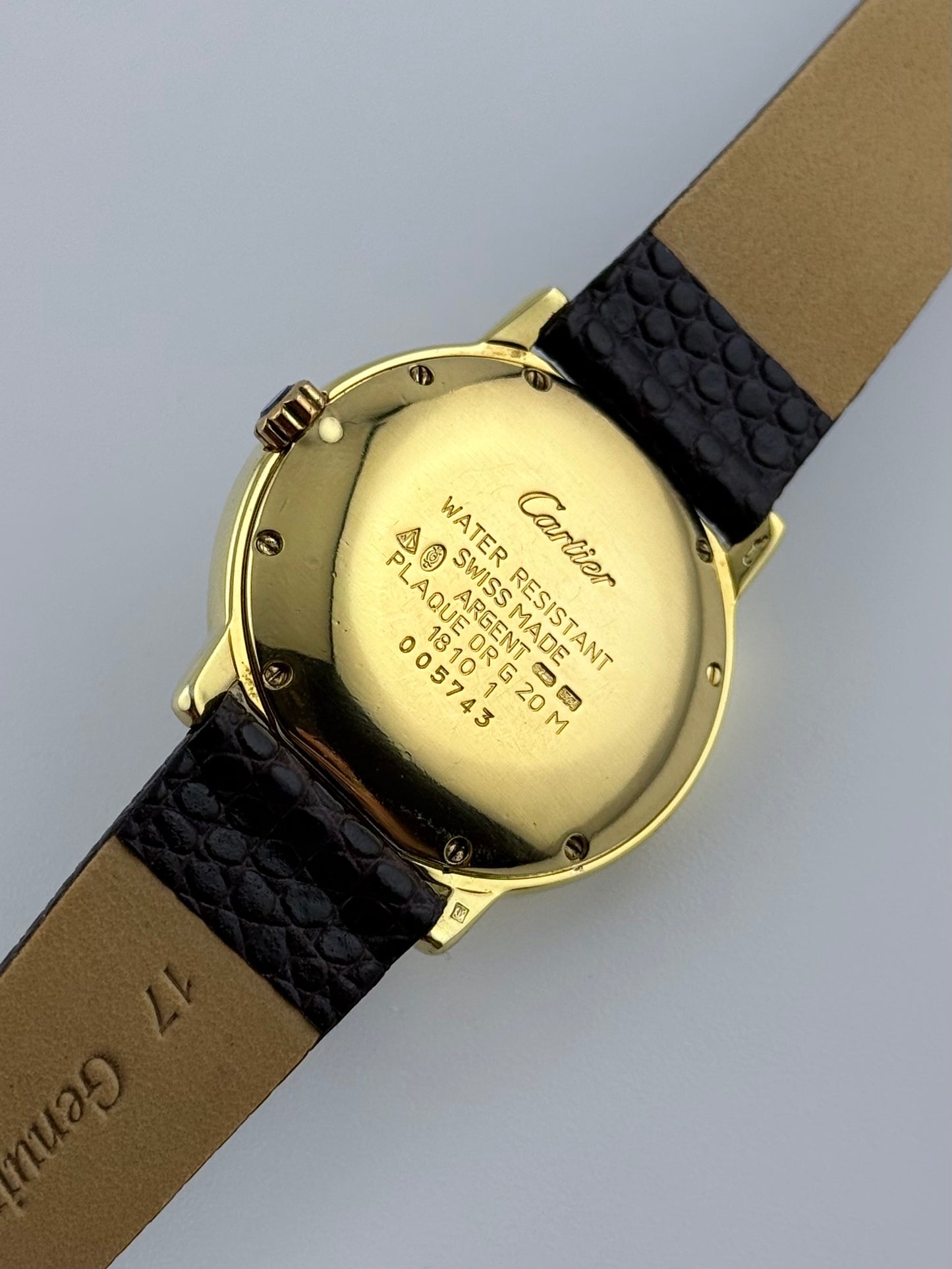 Cartier Must De Cartier Ronde - Quartz - Sub-seconds dial - 1800-1