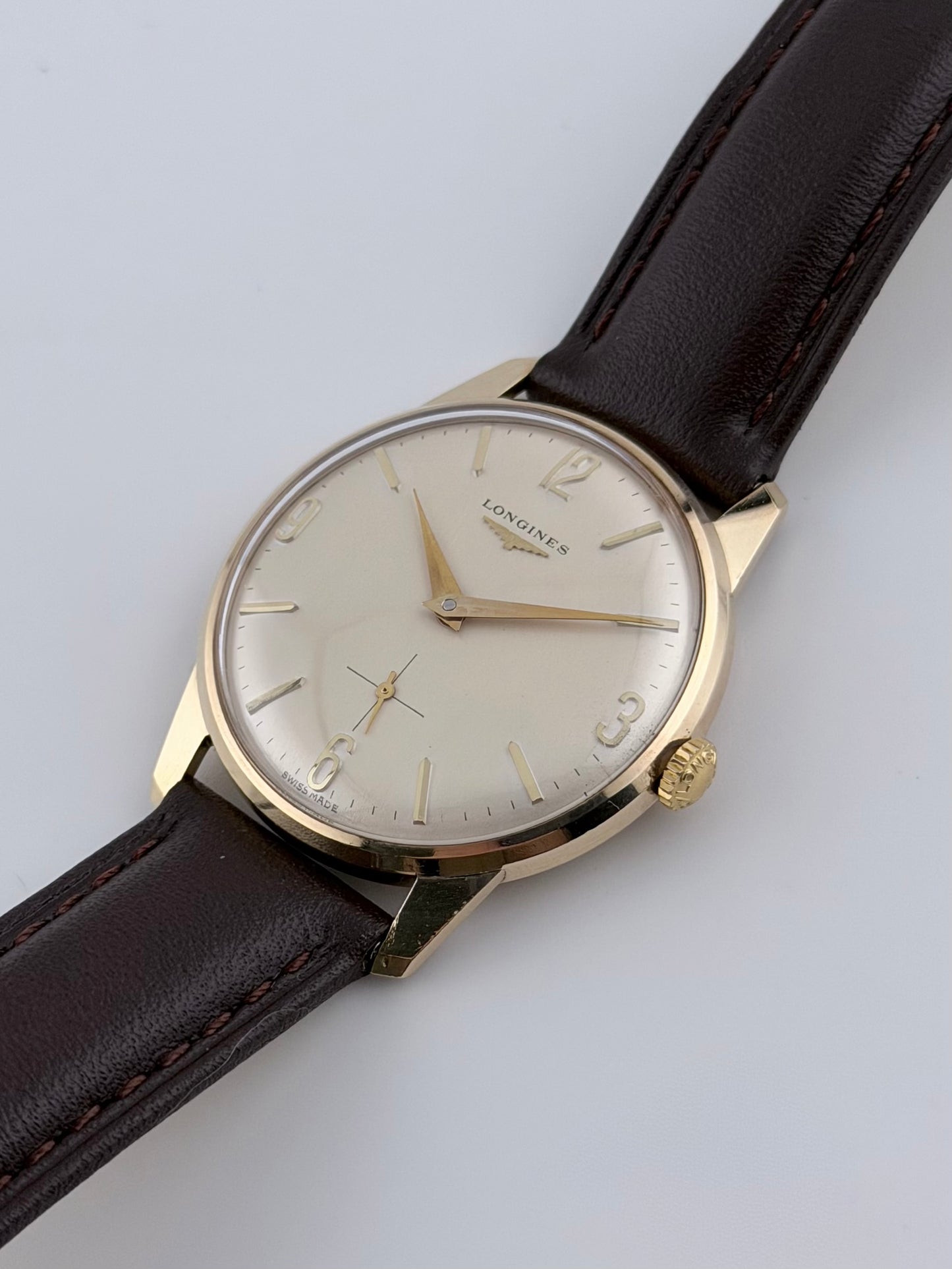 Longines Manual Wind 9ct Gold 7297