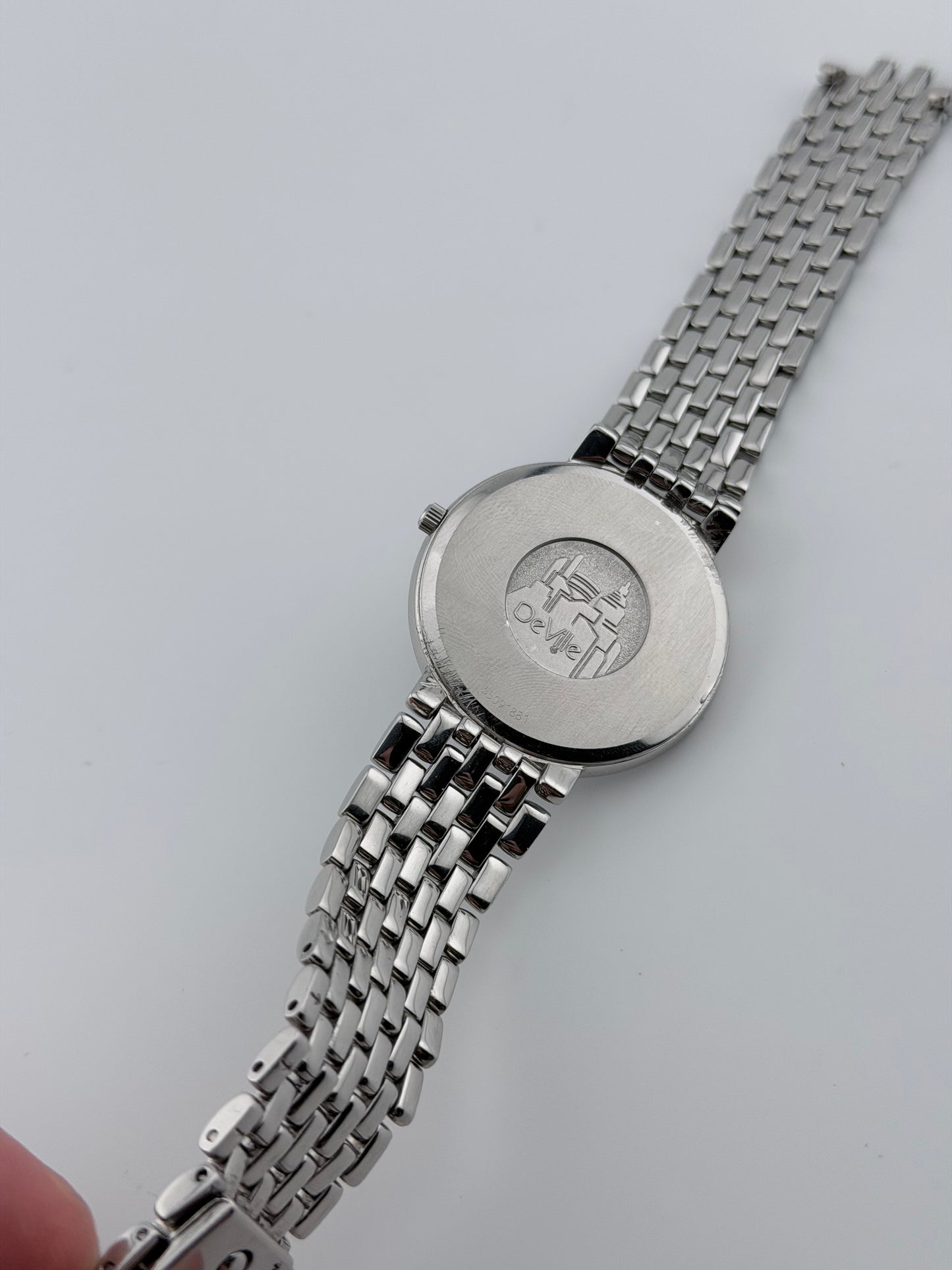 Omega De Ville Quartz 75008300 - Navy Blue Dial - FULL SET!