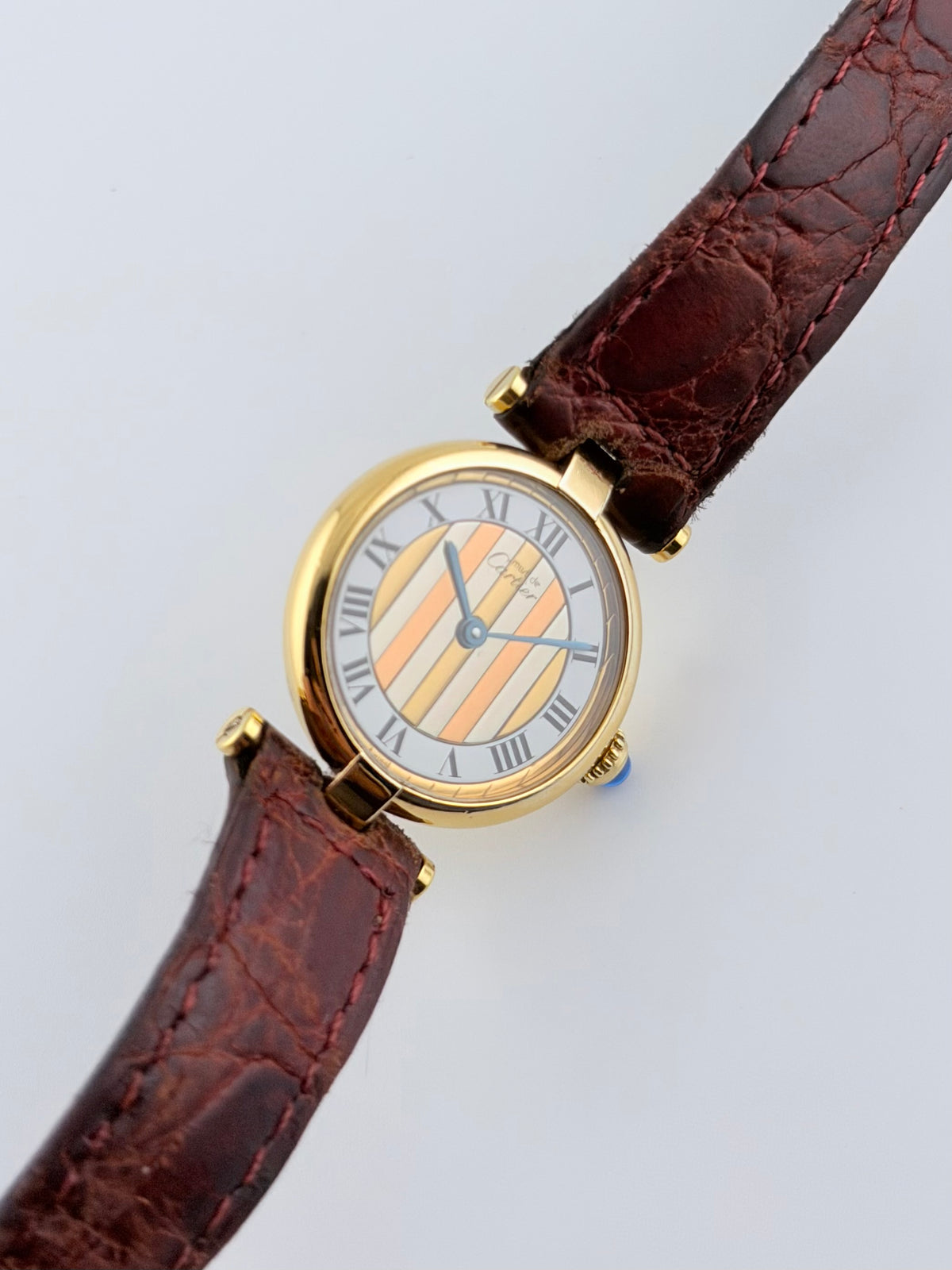 Cartier Must De Vendome Quartz 590004 - Trinity Dial - Ladies