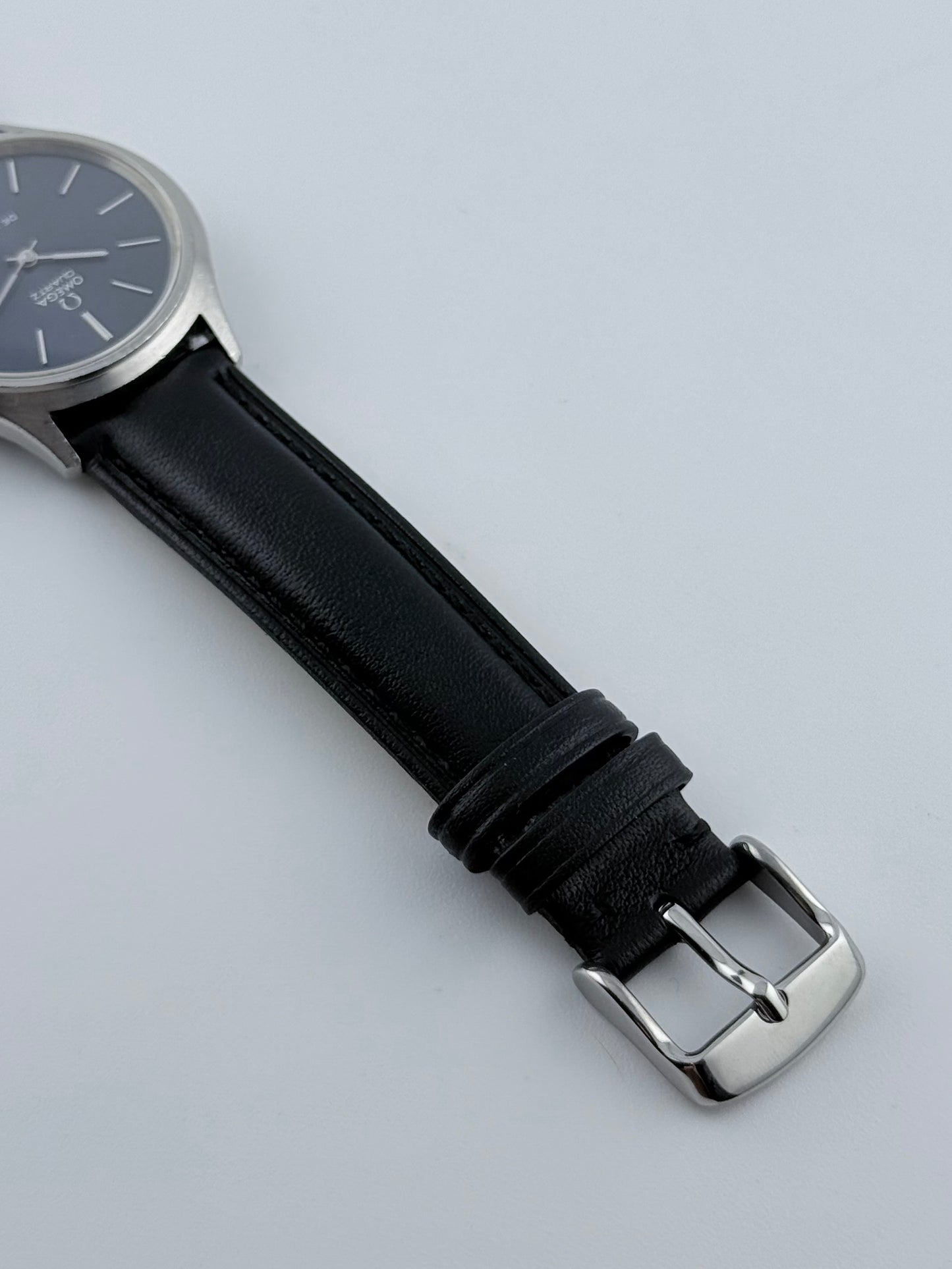 Omega De Ville Quartz Date - 192.0027 - Midnight Blue Sunburst Dial