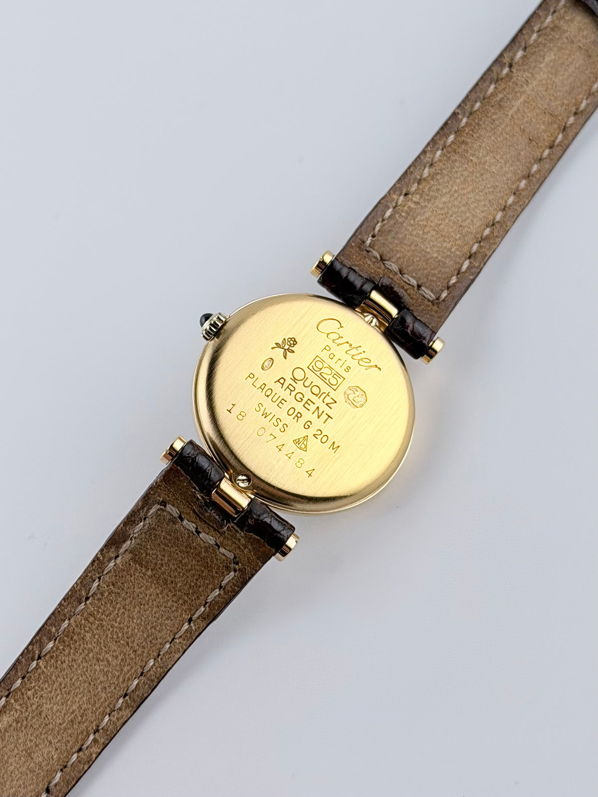 Cartier Must de Cartier Vendome Quartz - 18 - Burgundy Dial