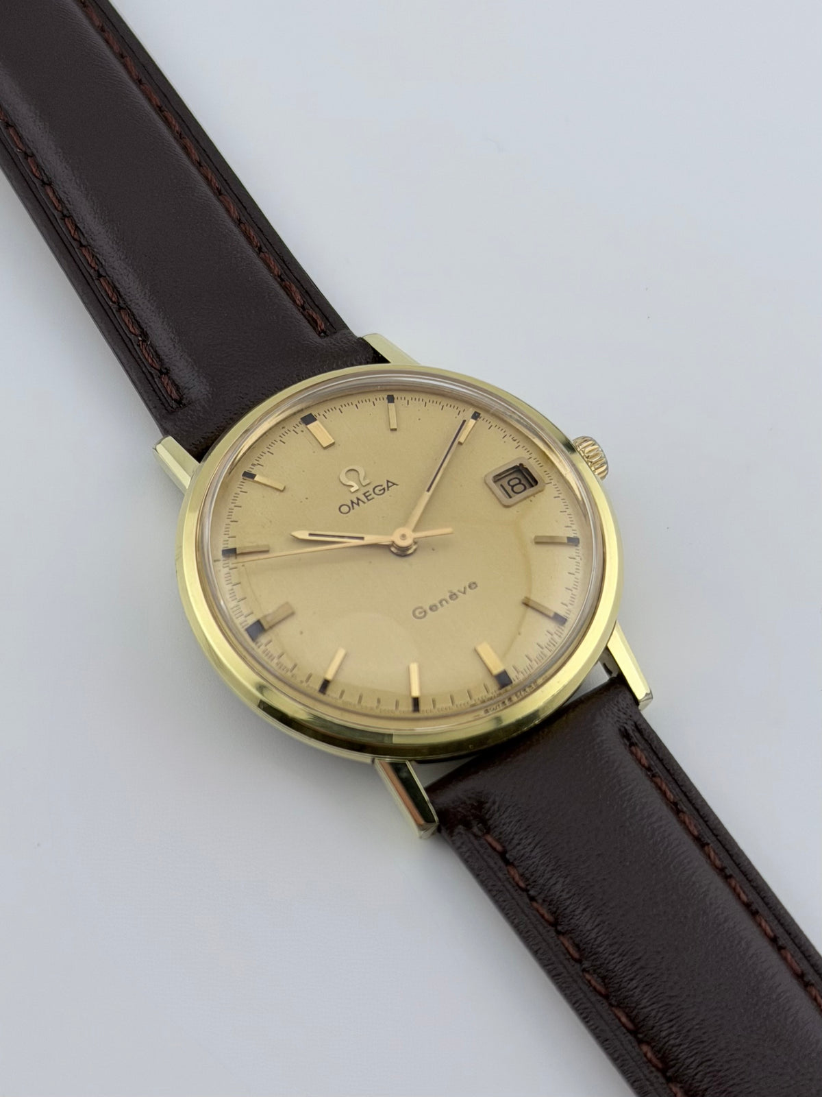 Omega Geneve Manual Date - 132.019SP