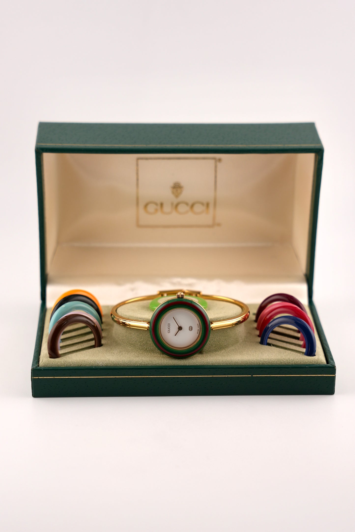 Gucci 11/12 - Change Bezel Watch - Ladies - Original Box & Papers