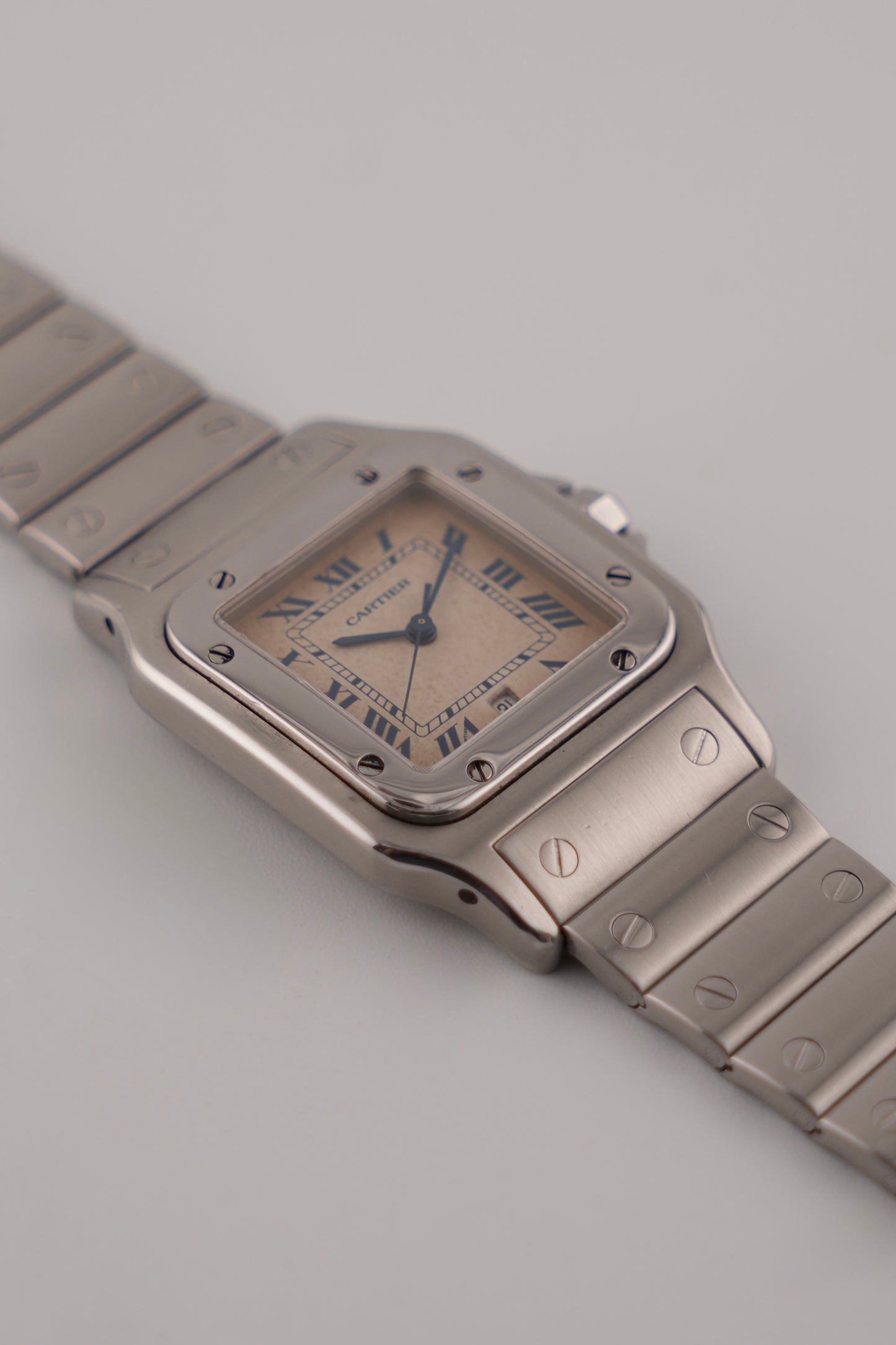 Cartier Santos Galbee Date Quartz - 987901