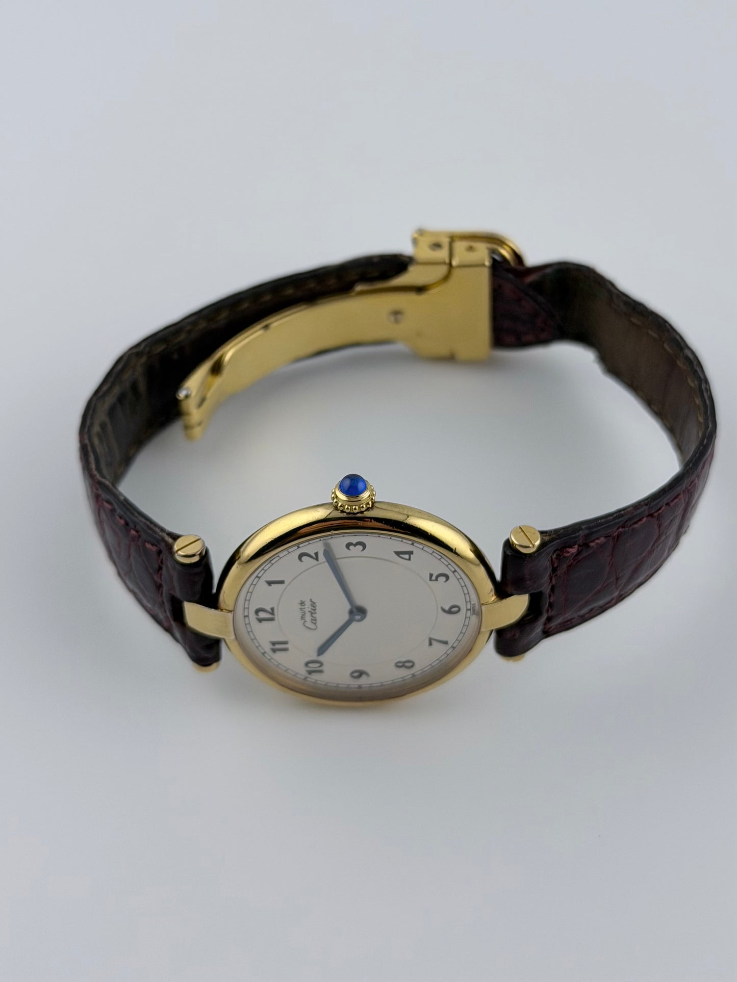 Cartier must de Vendome Quartz - 590003 - Arabic Numerals