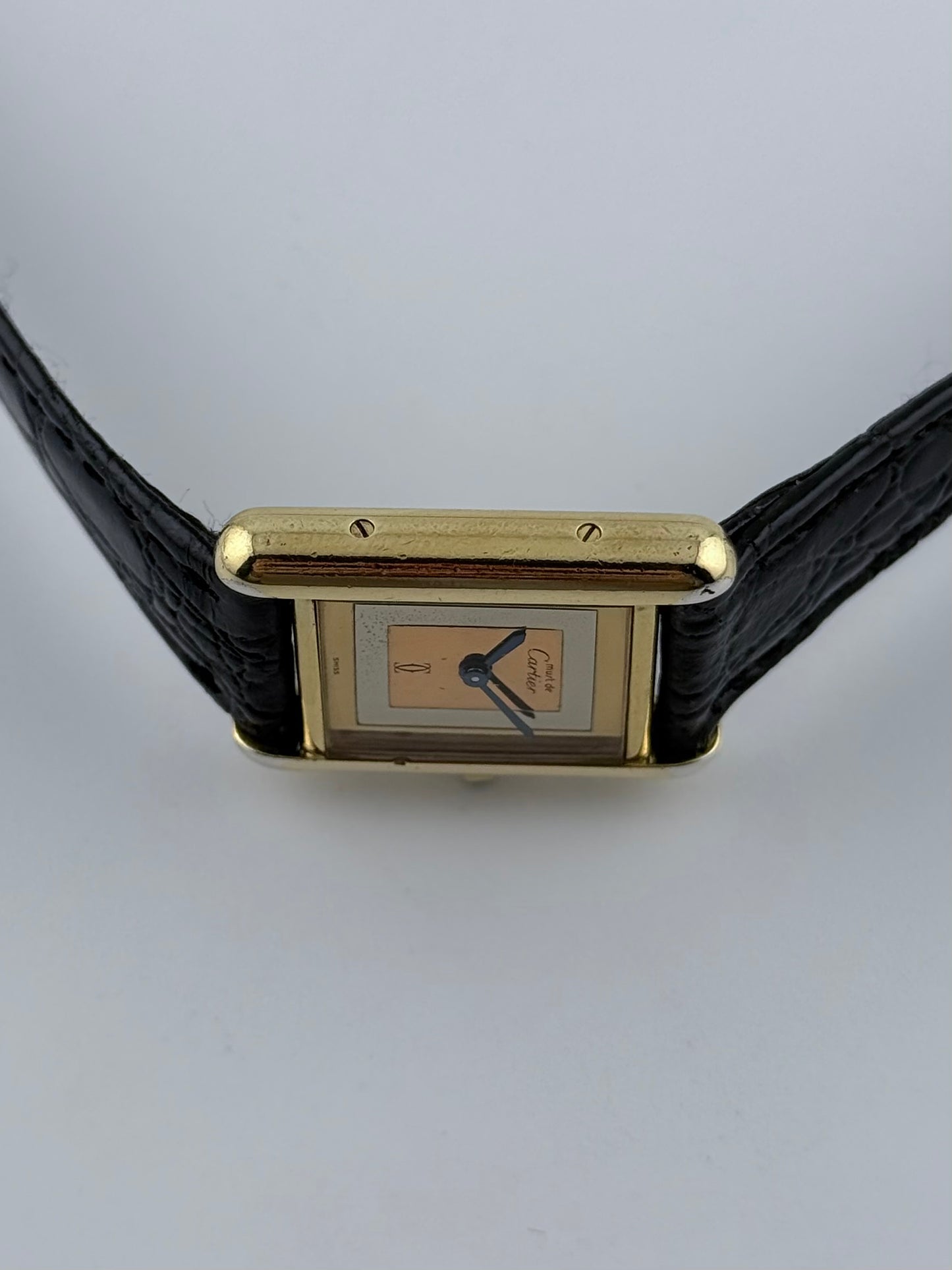 Cartier Must De Paris Tank Quartz - Trinity Dial - Ladies
