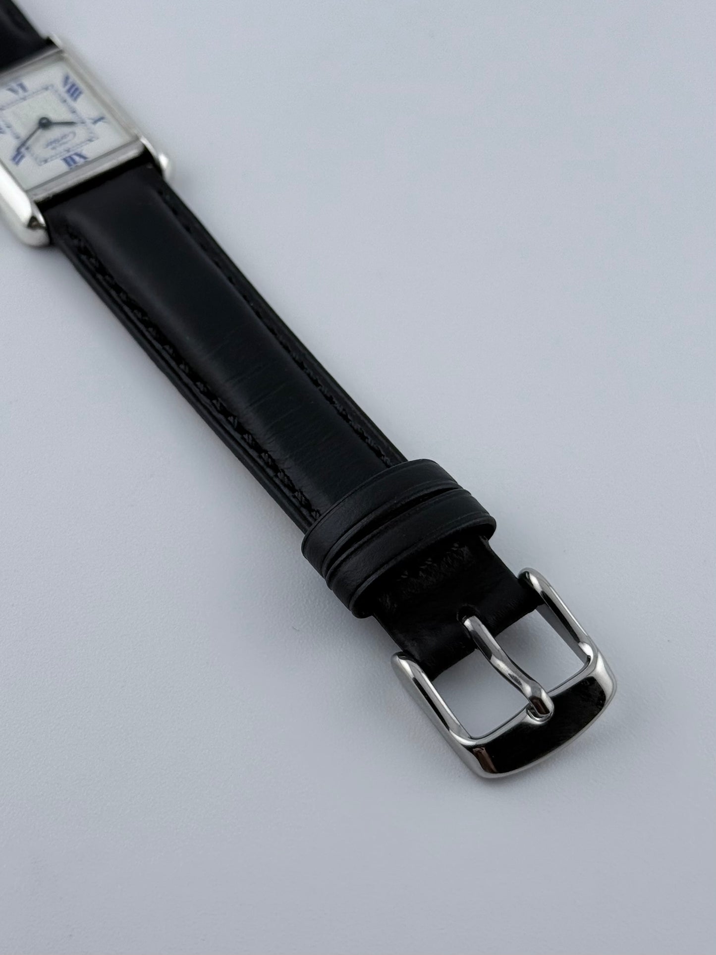 Cartier Must de Cartier Tank Quartz - 2416 - Rare Dial - Sterling Silver