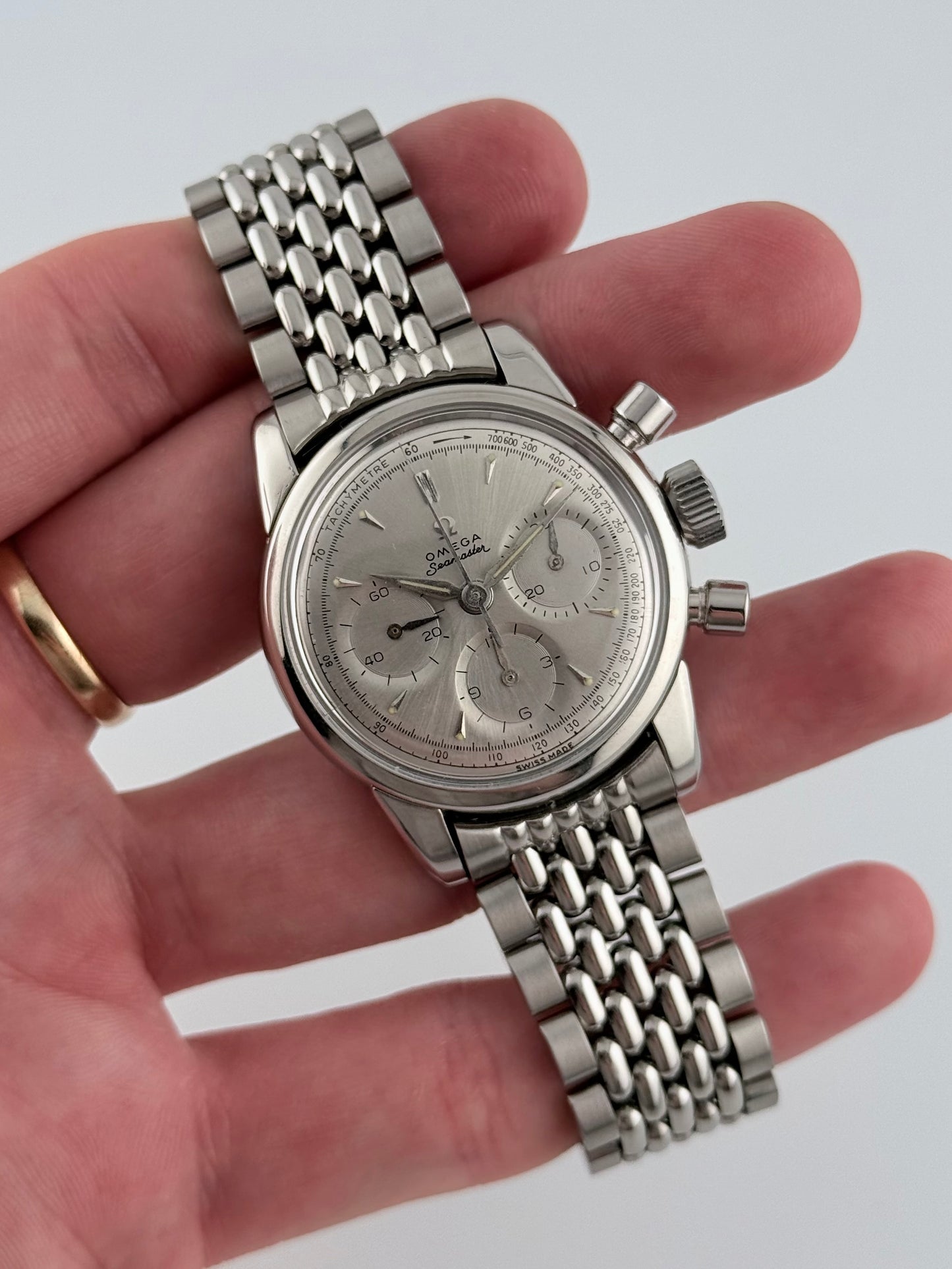 Omega Seamaster Chronograph - CK2907 - Extremely Rare - OG Bracelet