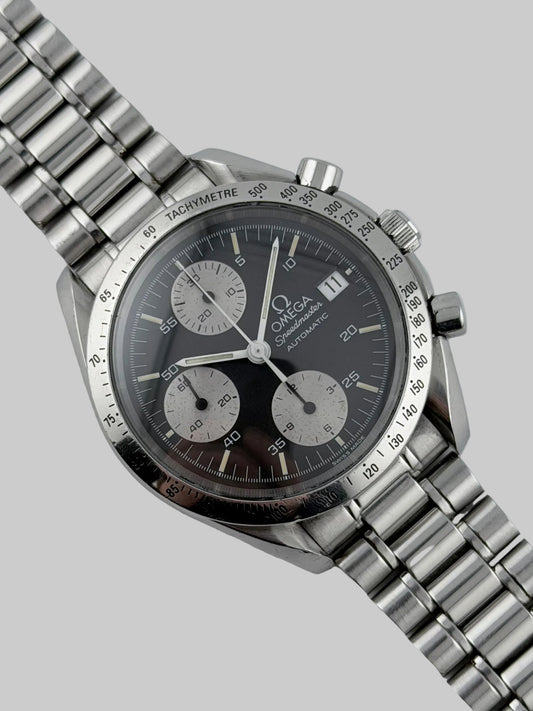 Omega Speedmaster Automatic Date - 175.0043 - Rare Reverse Panda Dial