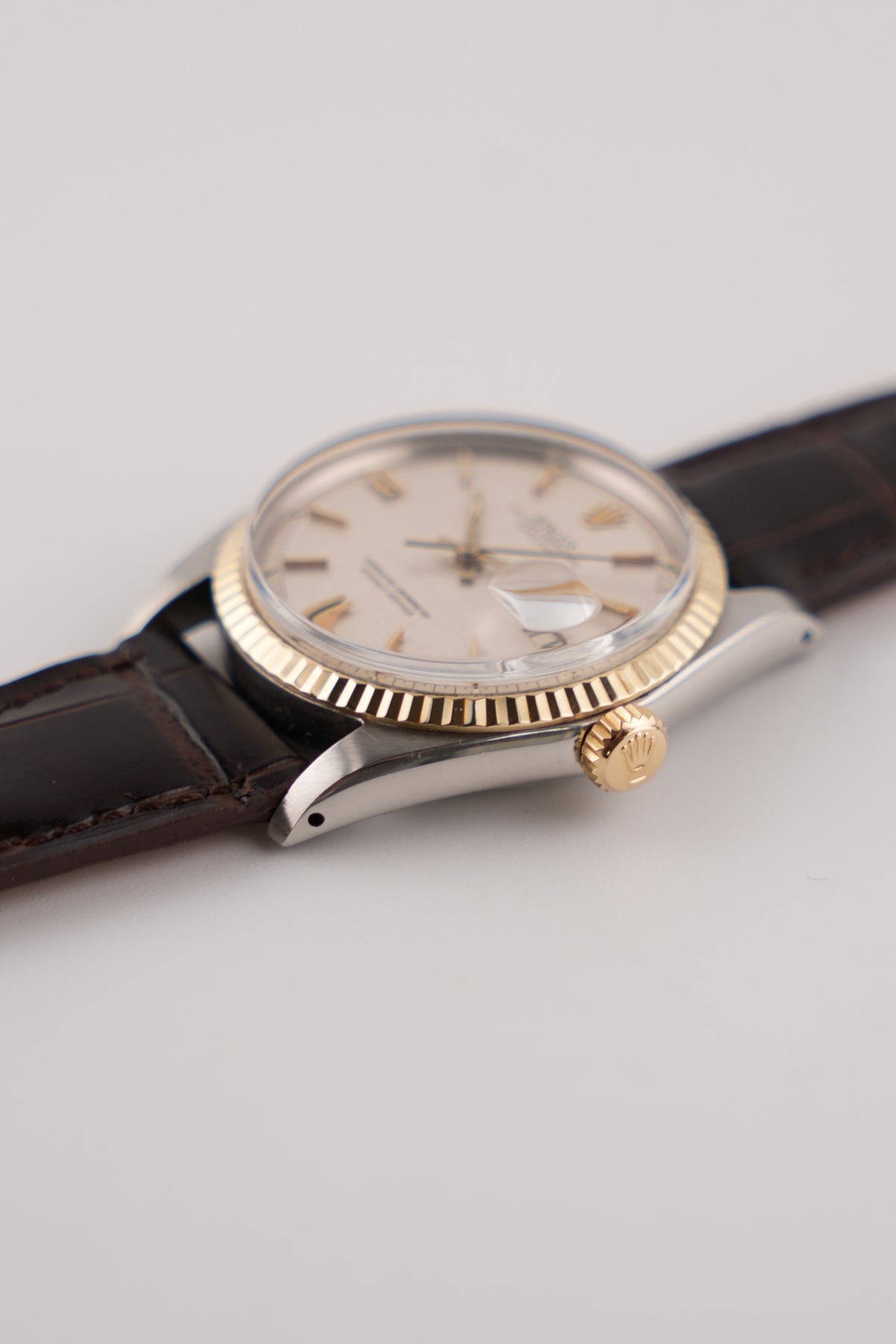 Rolex Datejust Oyster Perpetual - Two-Tone - 1601 - Linen Dial