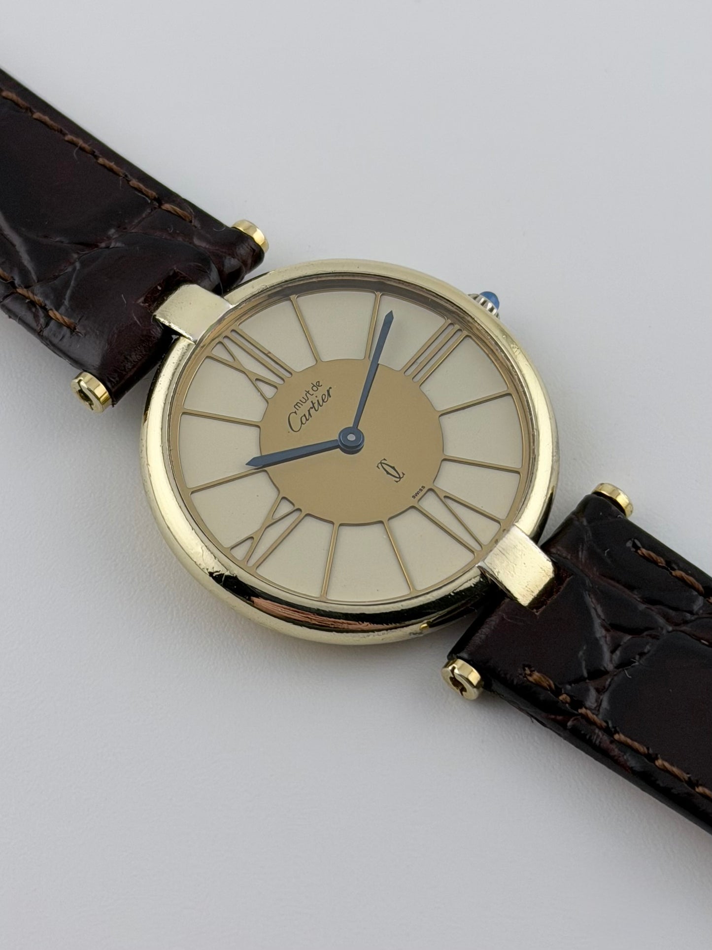 Cartier Must de Cartier Vendome Quartz - 17 - Gold and Ivory Cloisonne Dial