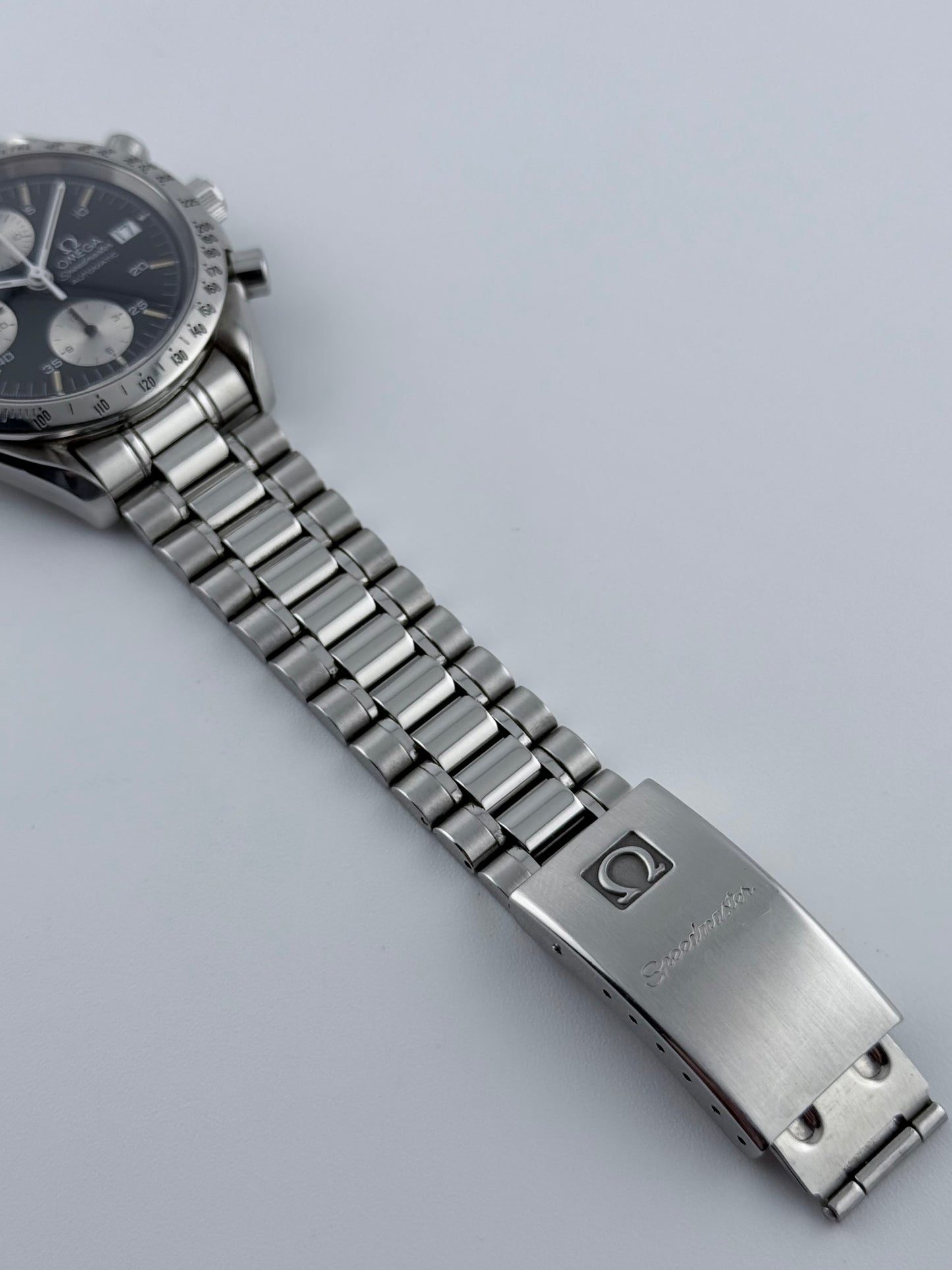 Omega Speedmaster Automatic Date - 175.0043 - Rare Reverse Panda Dial