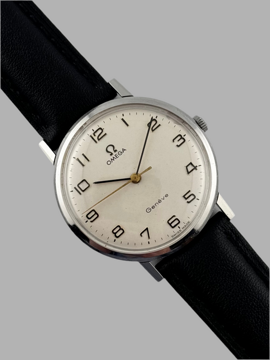Omega Geneve Manual Wind - Rare Arabic Dial - 131.019