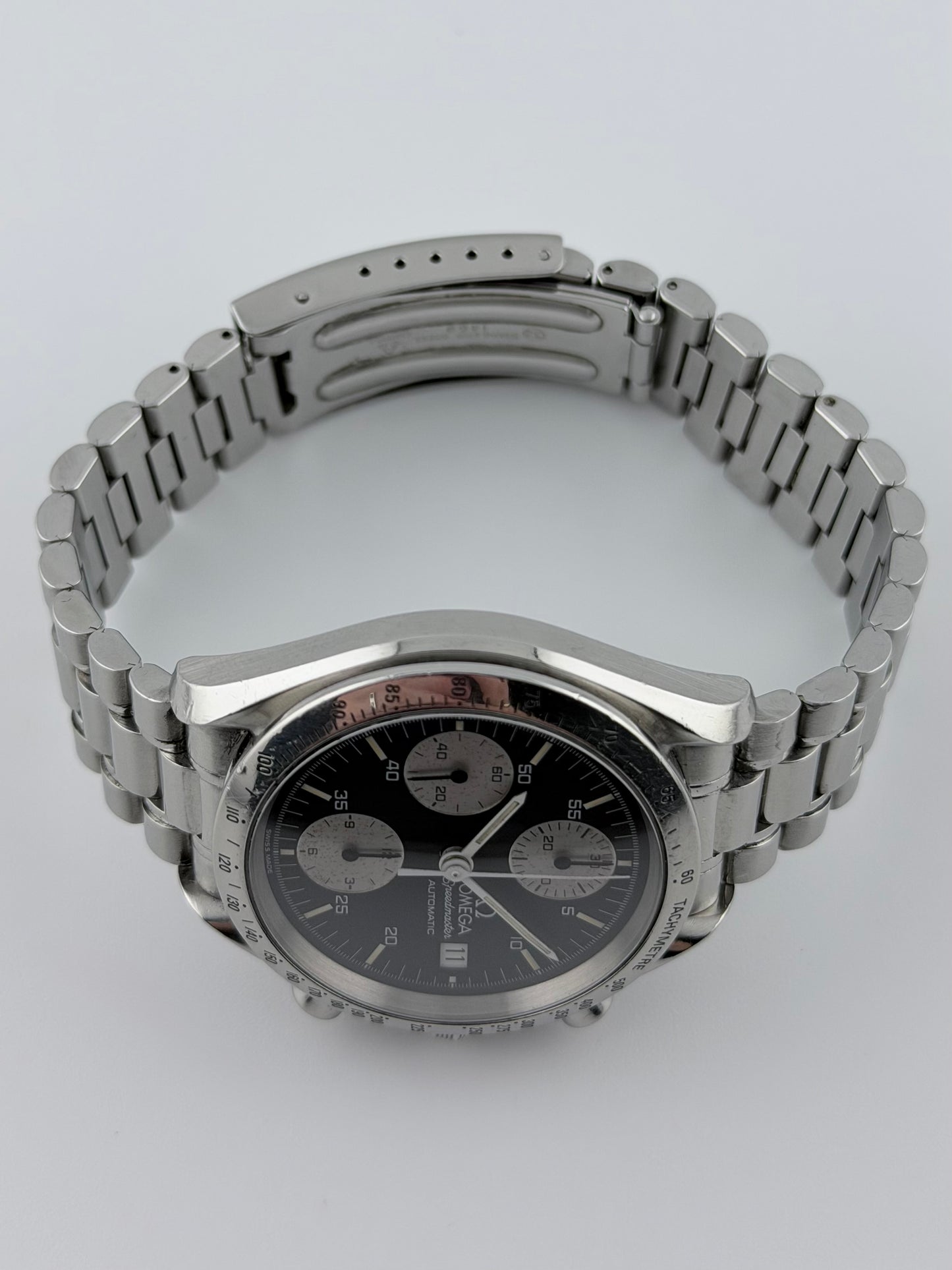 Omega Speedmaster Automatic Date - 175.0043 - Rare Reverse Panda Dial