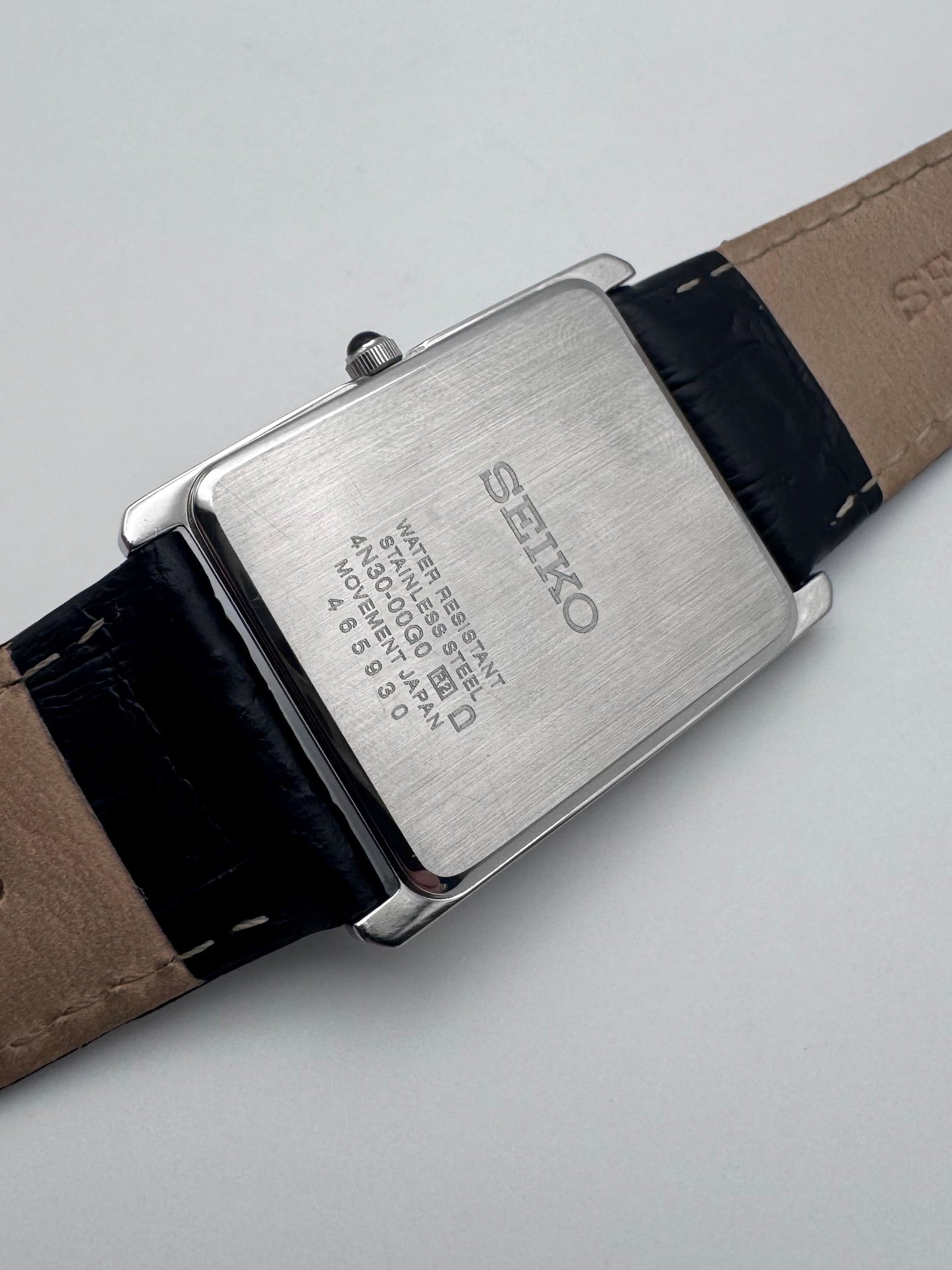 Seiko Tank Quartz - 4N30-00G0 – The Wrist Watcher