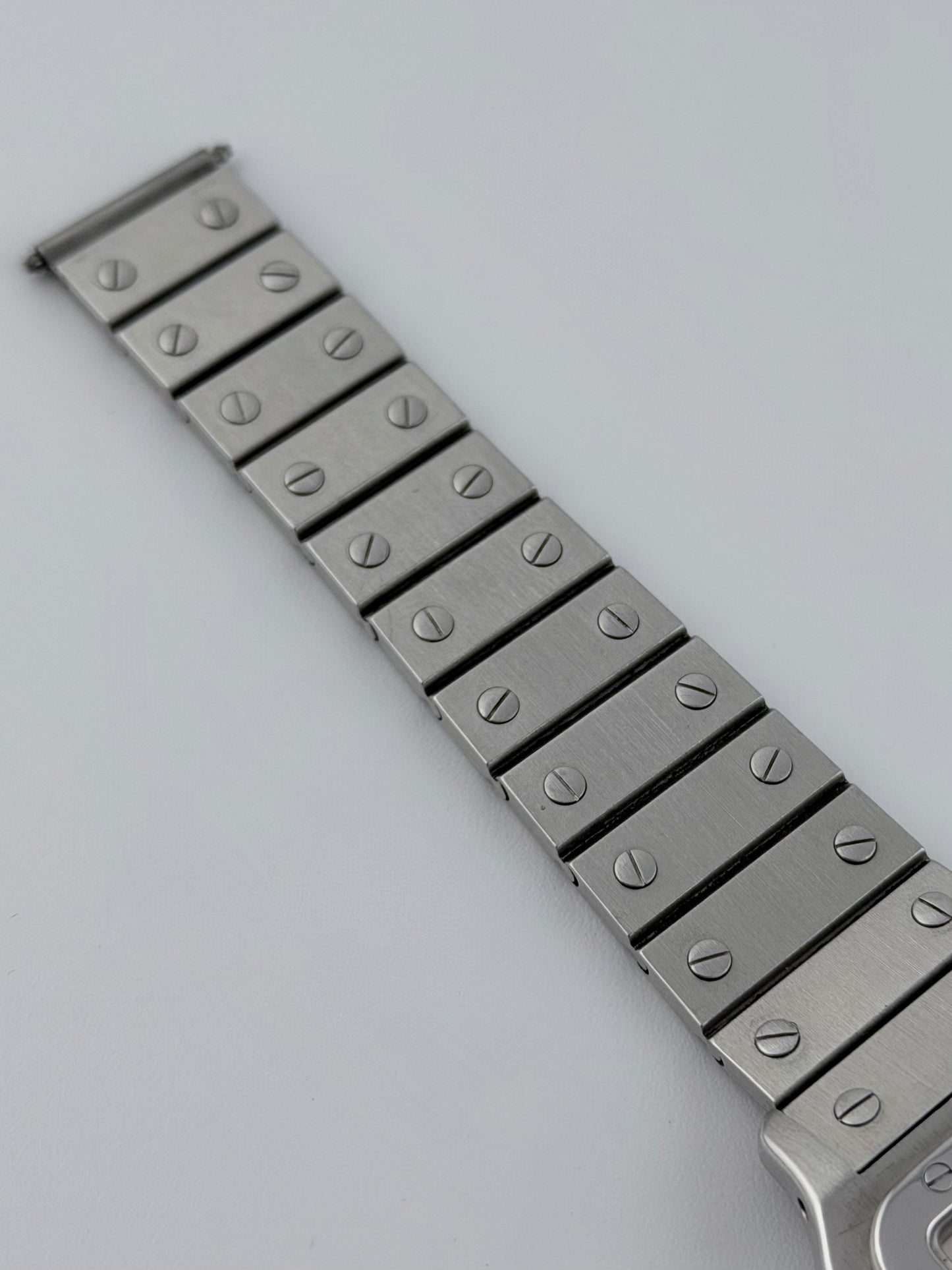 Cartier Santos Carree Automatic Date - 2960 - Rare All Steel