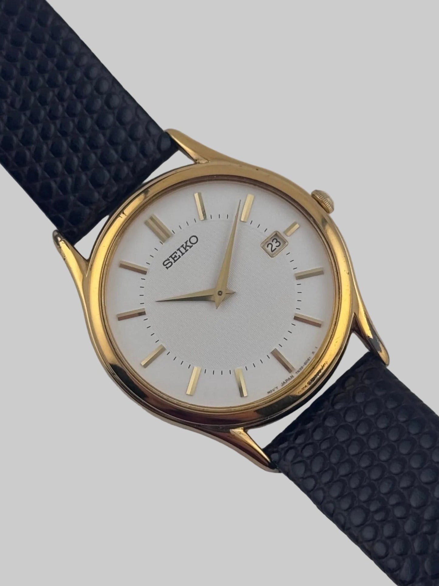 Seiko Quartz Date Box and Papers! - 7N39-8020