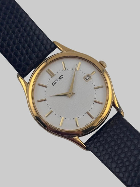 Seiko Quartz Date Box and Papers! - 7N39-8020